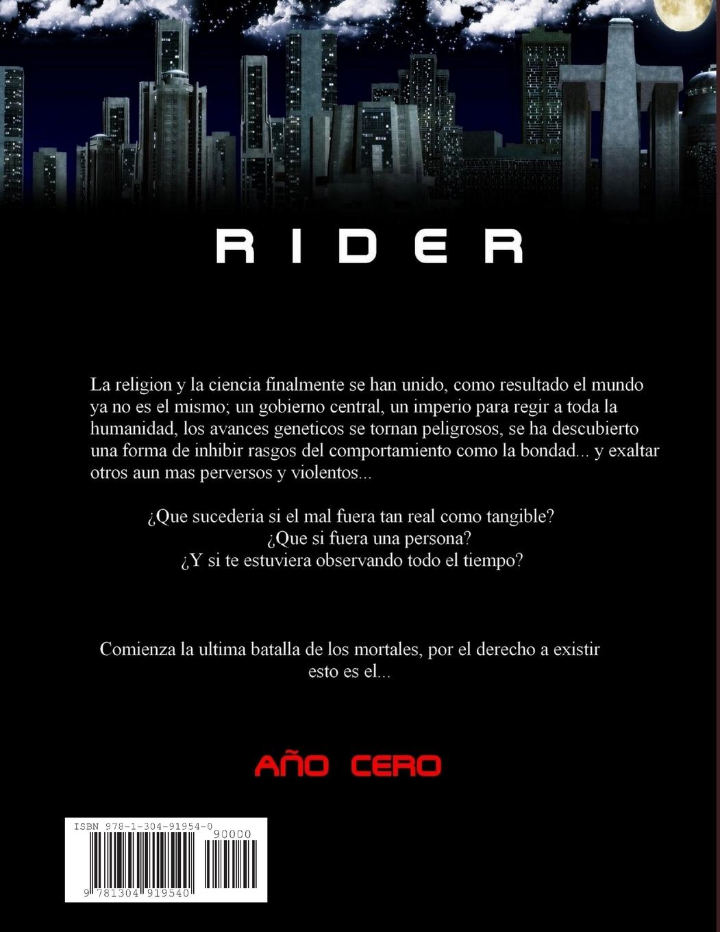 Rückseitencover Rider, Año Cero