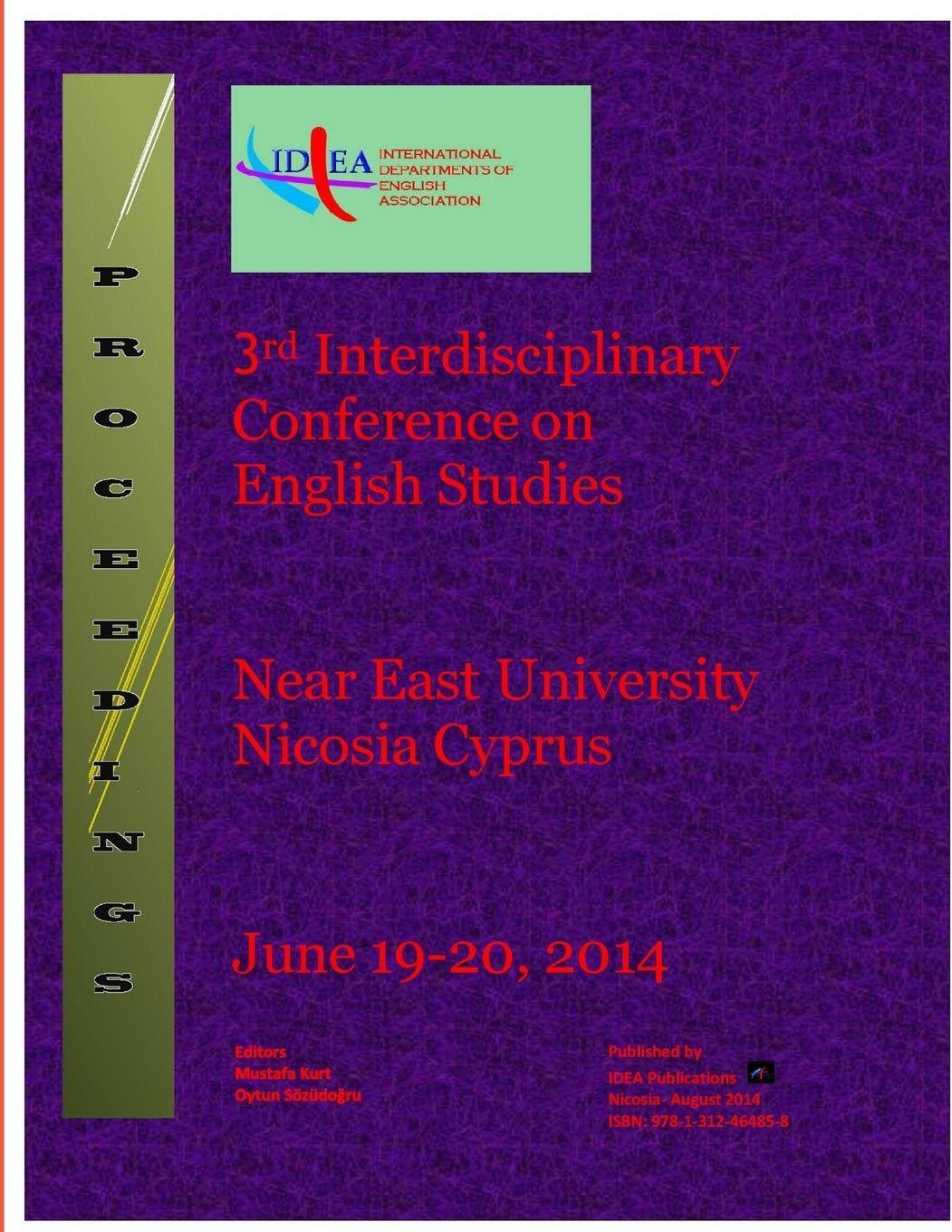 Vorderes Coverbild 3rd   Interdisciplinary Conference on English Studies