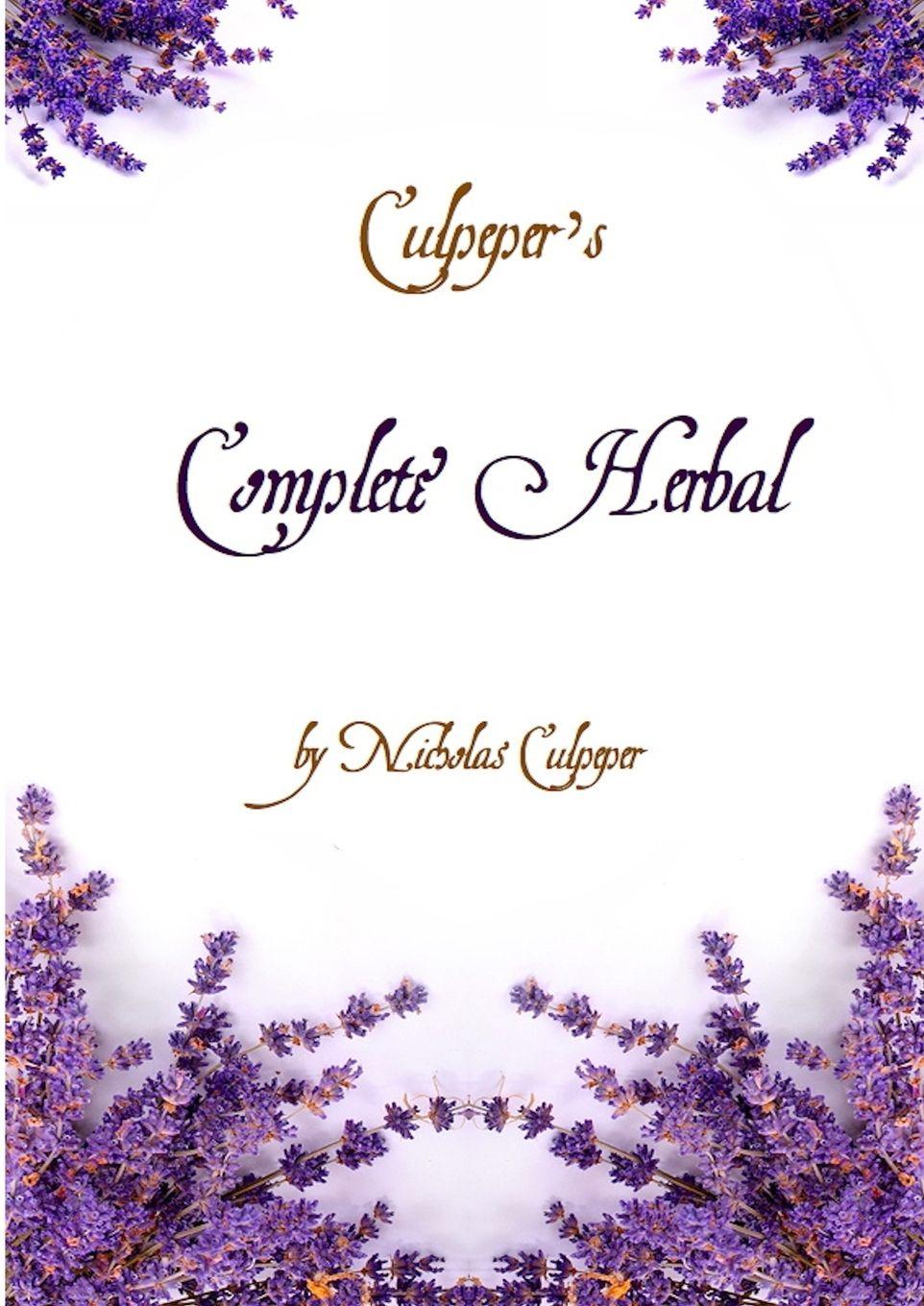 Vorderes Coverbild Culpeper's Complete Herbal