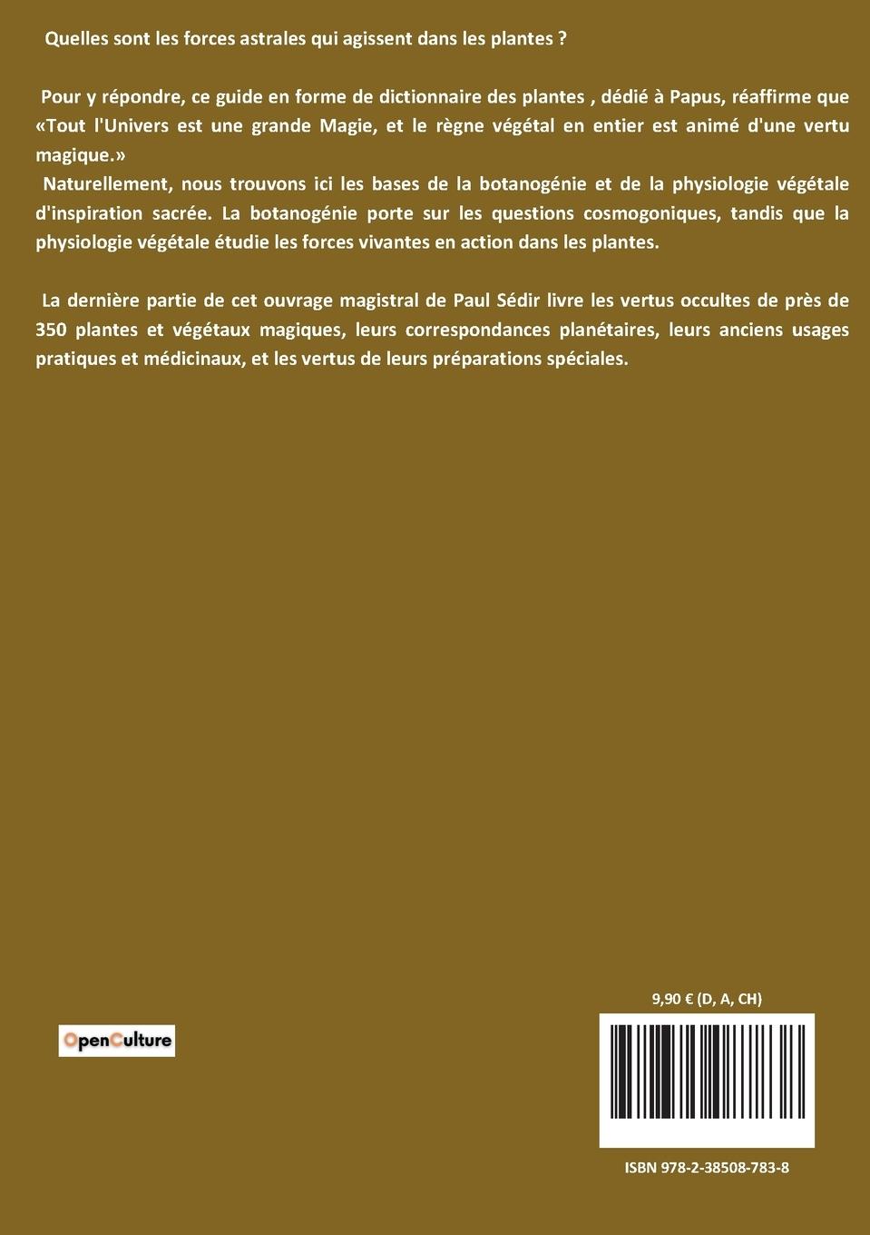 Rückseitencover Les Plantes Magiques