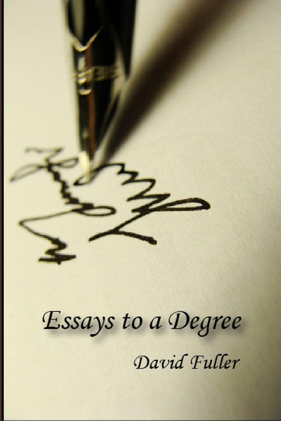 Vorderes Coverbild Essays to a Degree