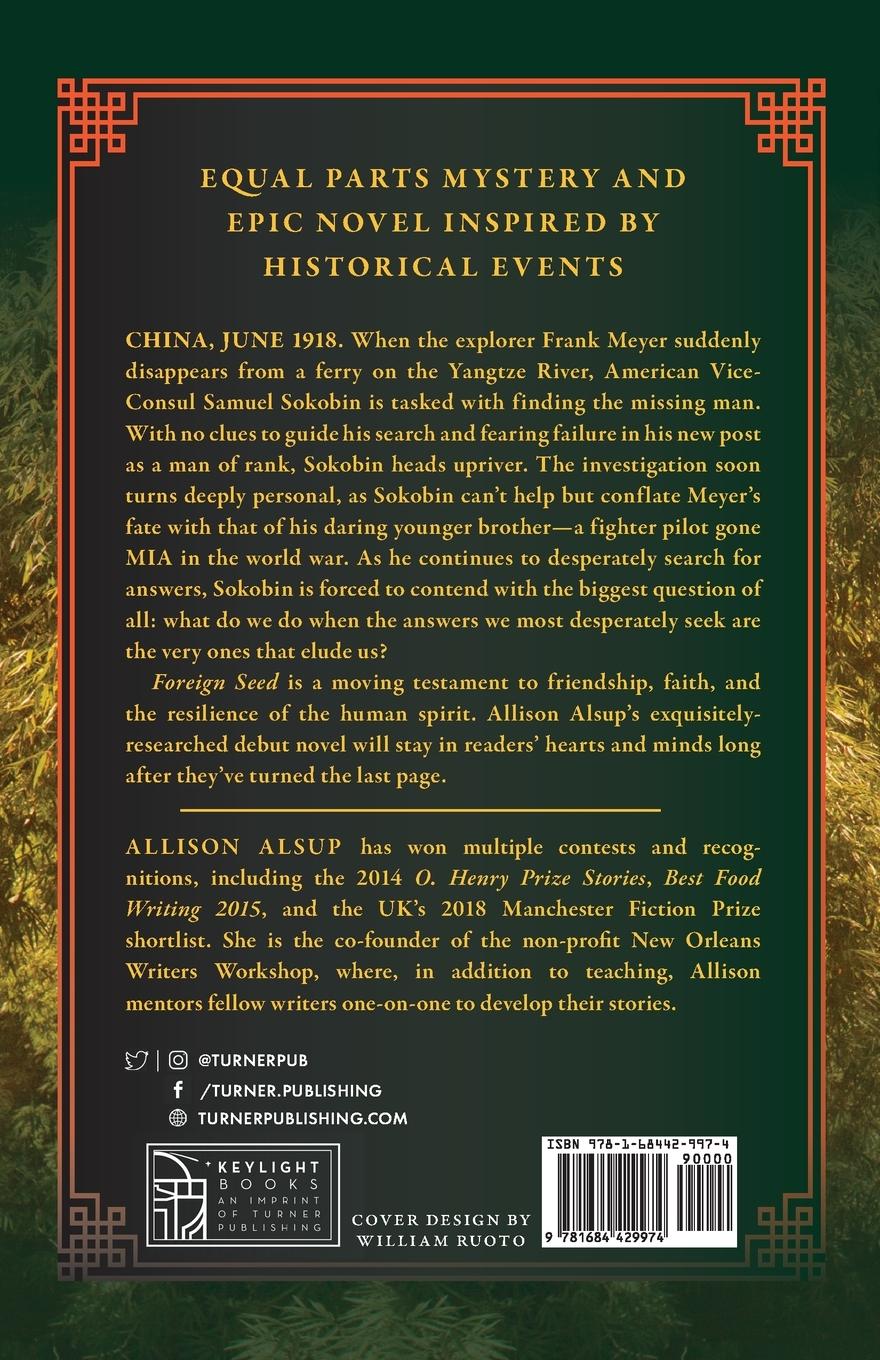 Rückseitencover Foreign Seed