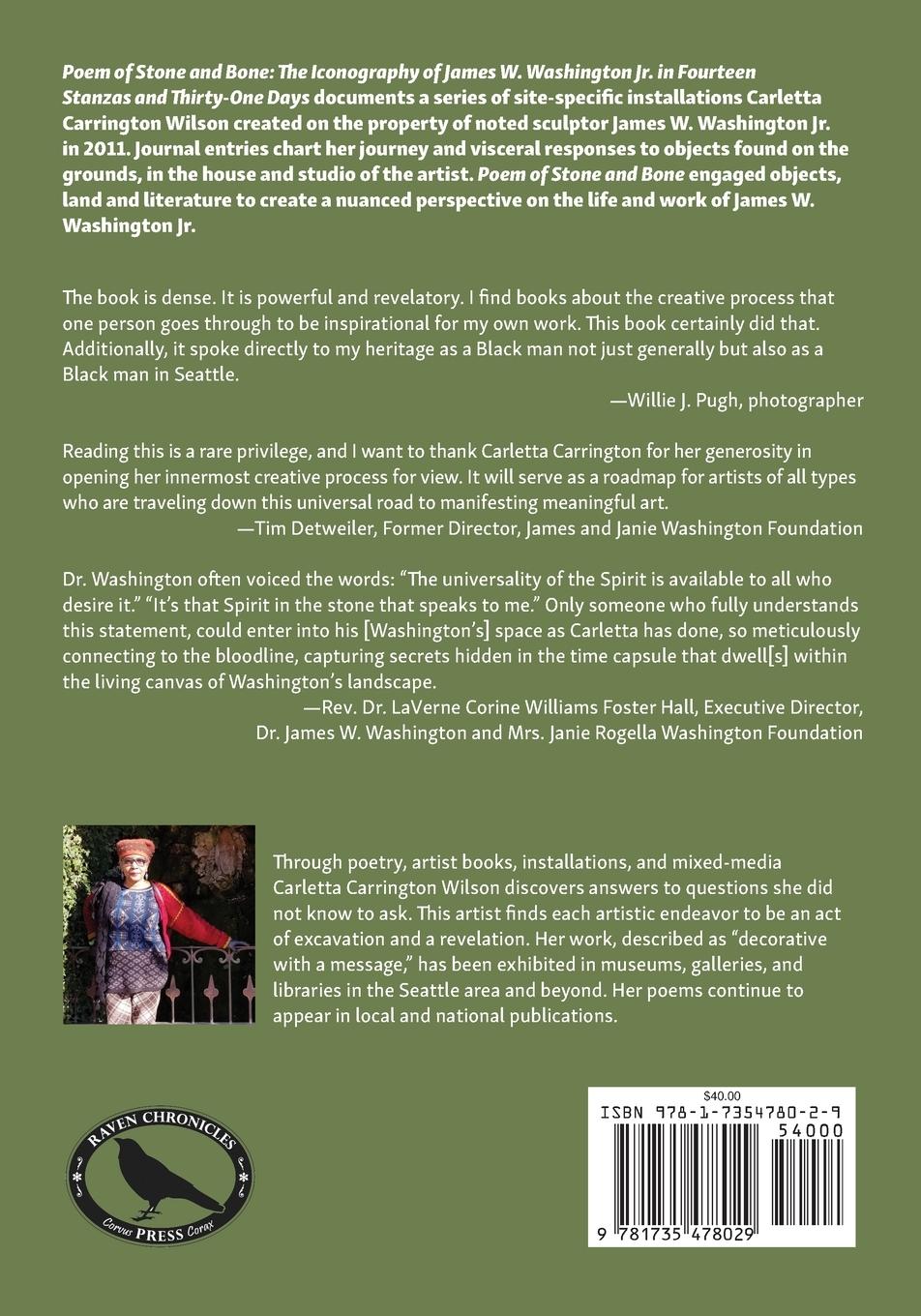 Rückseitencover Poem of Stone and Bone