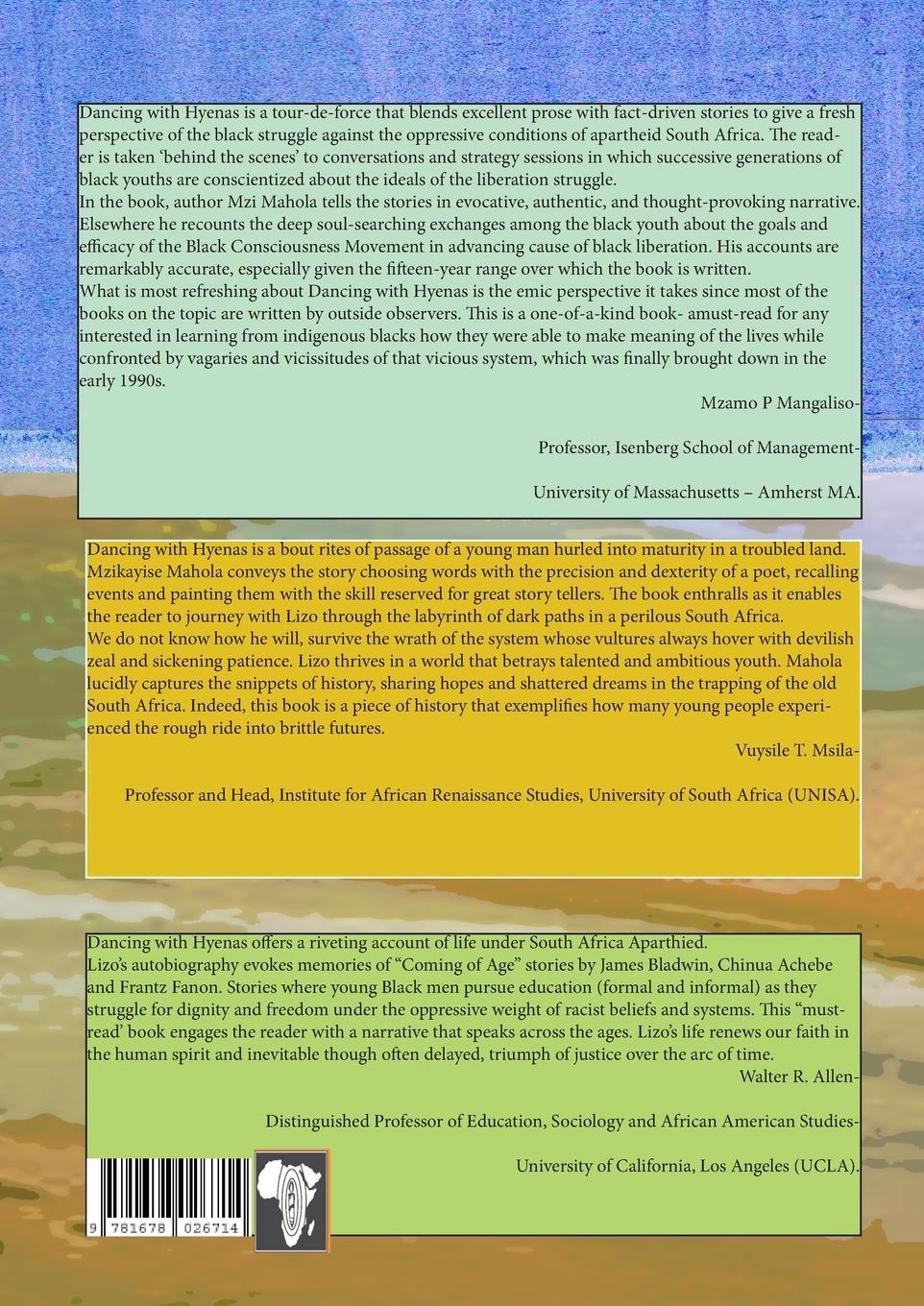 Rückseitencover Dancing With Hyenas