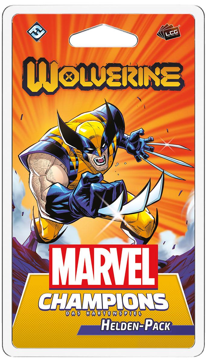 Vorderes Coverbild Marvel Champions Das Kartenspiel - Wolverine