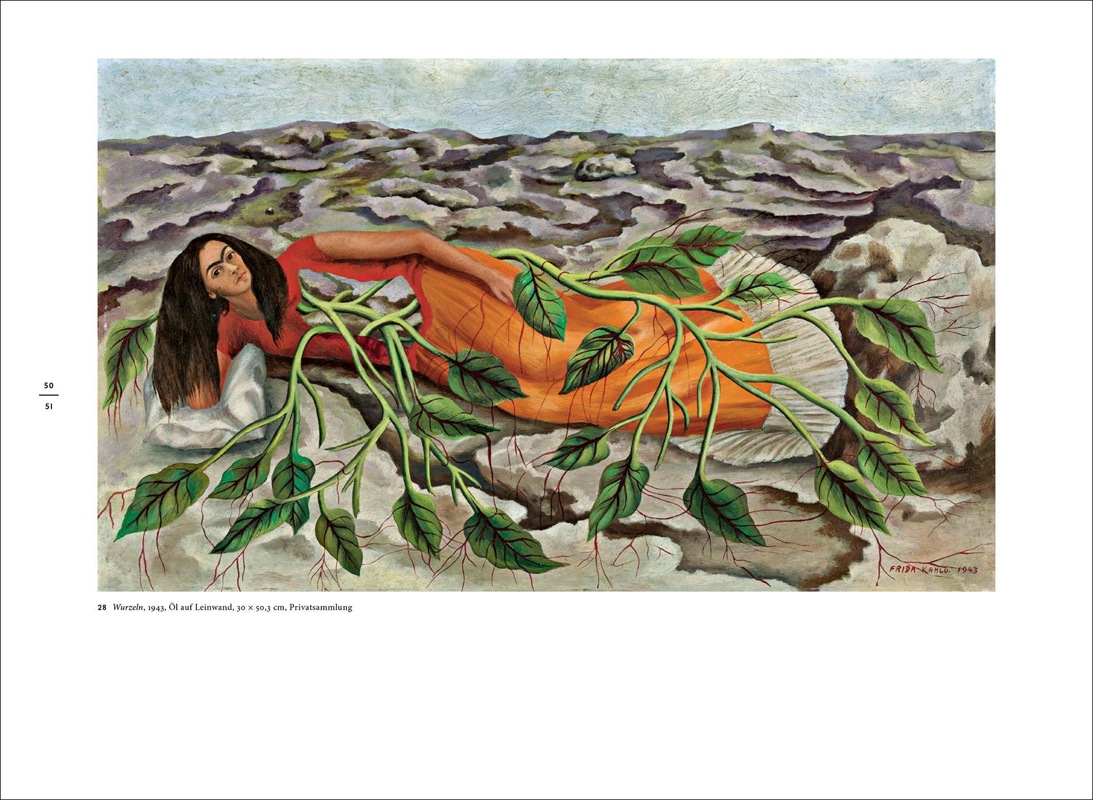 Beispielinhalt (Bild) Frida Kahlo - Junge Kunst 43