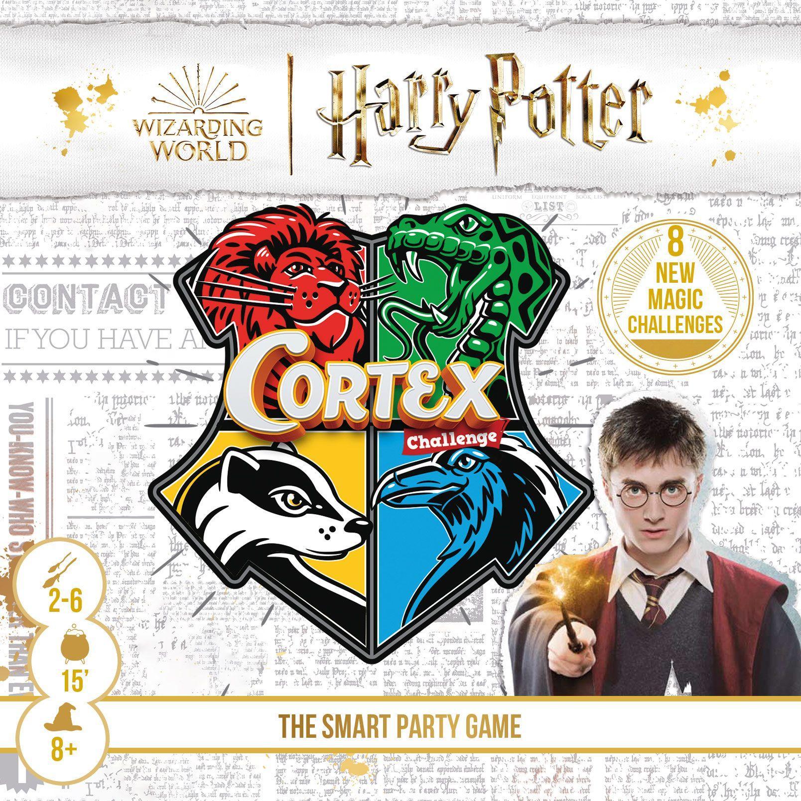 Vorderes Coverbild Cortex Challenge Harry Potter