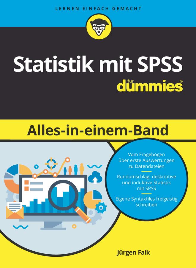 Vorderes Coverbild Statistik mit SPSS für Dummies Alles in einem Band