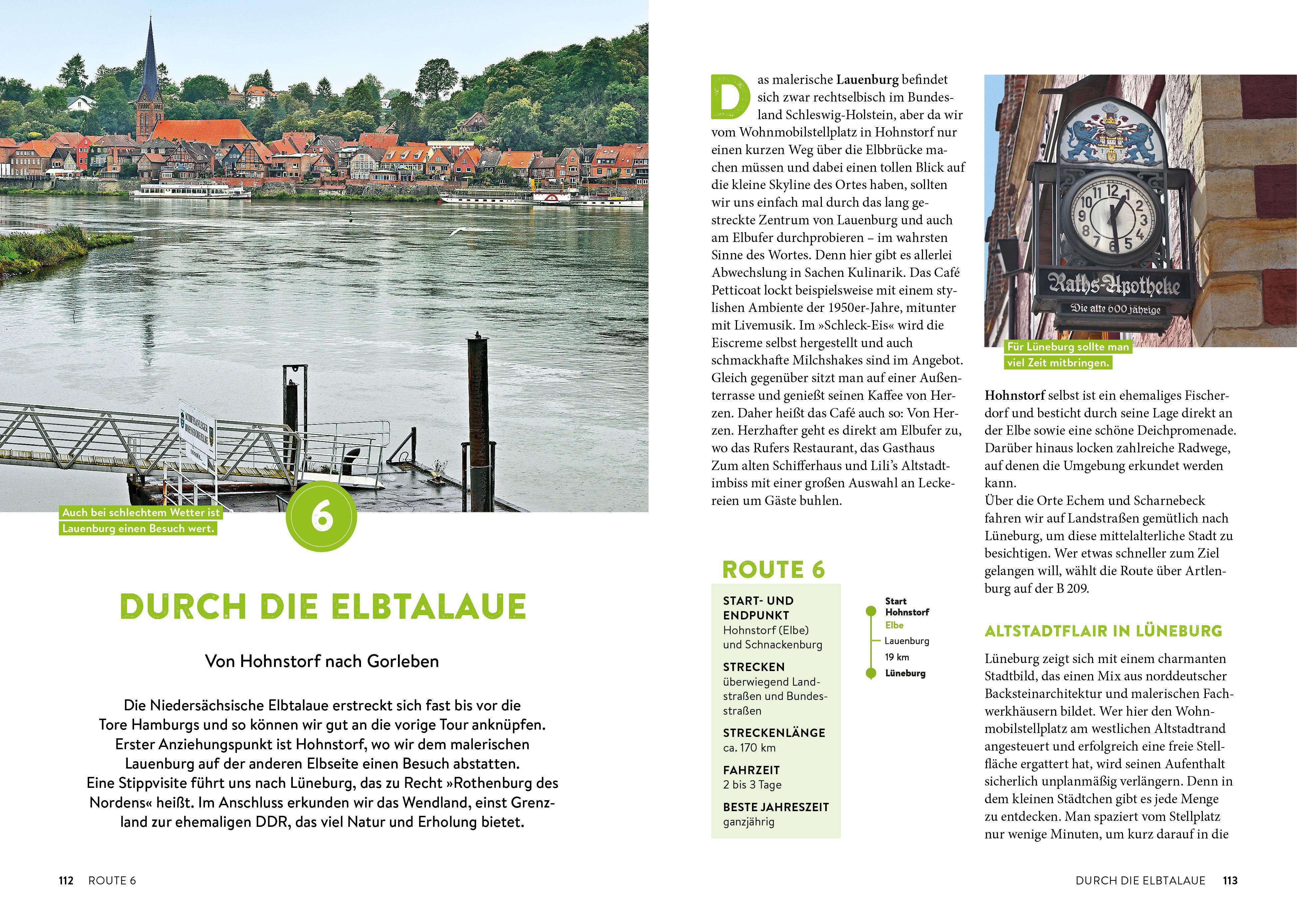 Beispielinhalt (Bild) Niedersachsen mit dem Wohnmobil