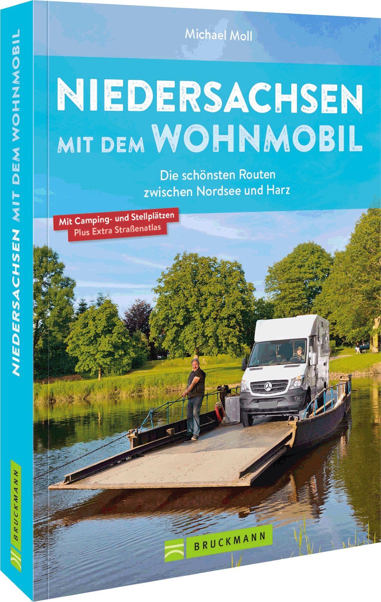 Vorderes Coverbild Niedersachsen mit dem Wohnmobil