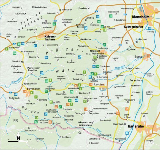 Beispielinhalt (Bild) Echt wild - Pfalz