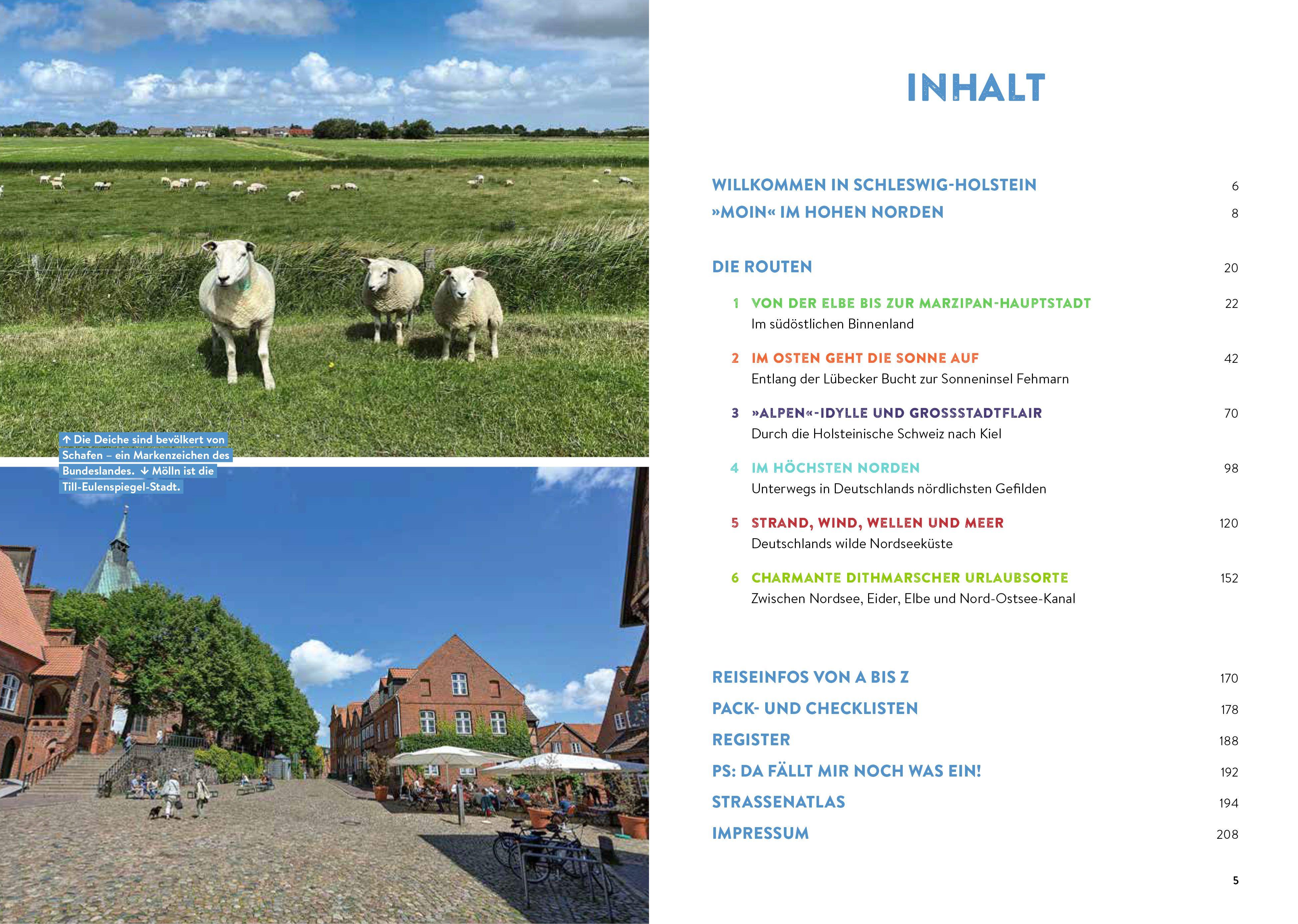 Beispielinhalt (Bild) Schleswig-Holstein mit dem Wohnmobil