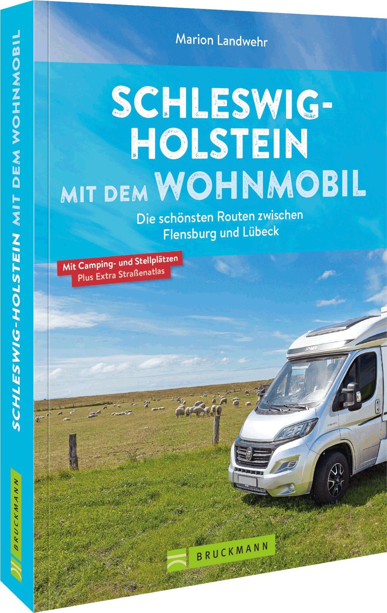 Vorderes Coverbild Schleswig-Holstein mit dem Wohnmobil