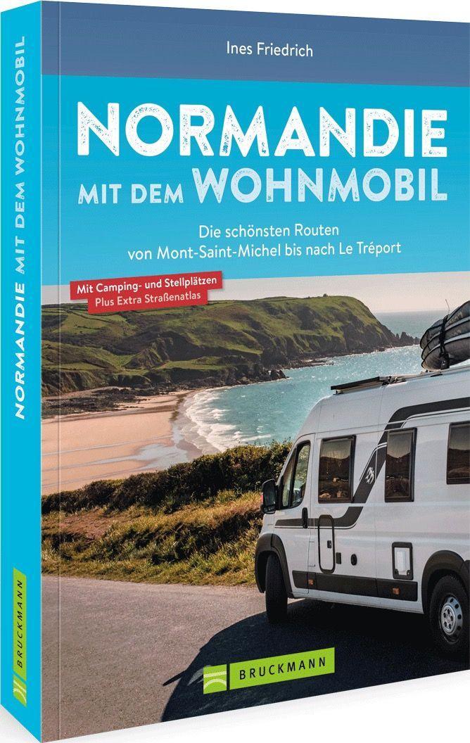 Vorderes Coverbild Normandie mit dem Wohnmobil