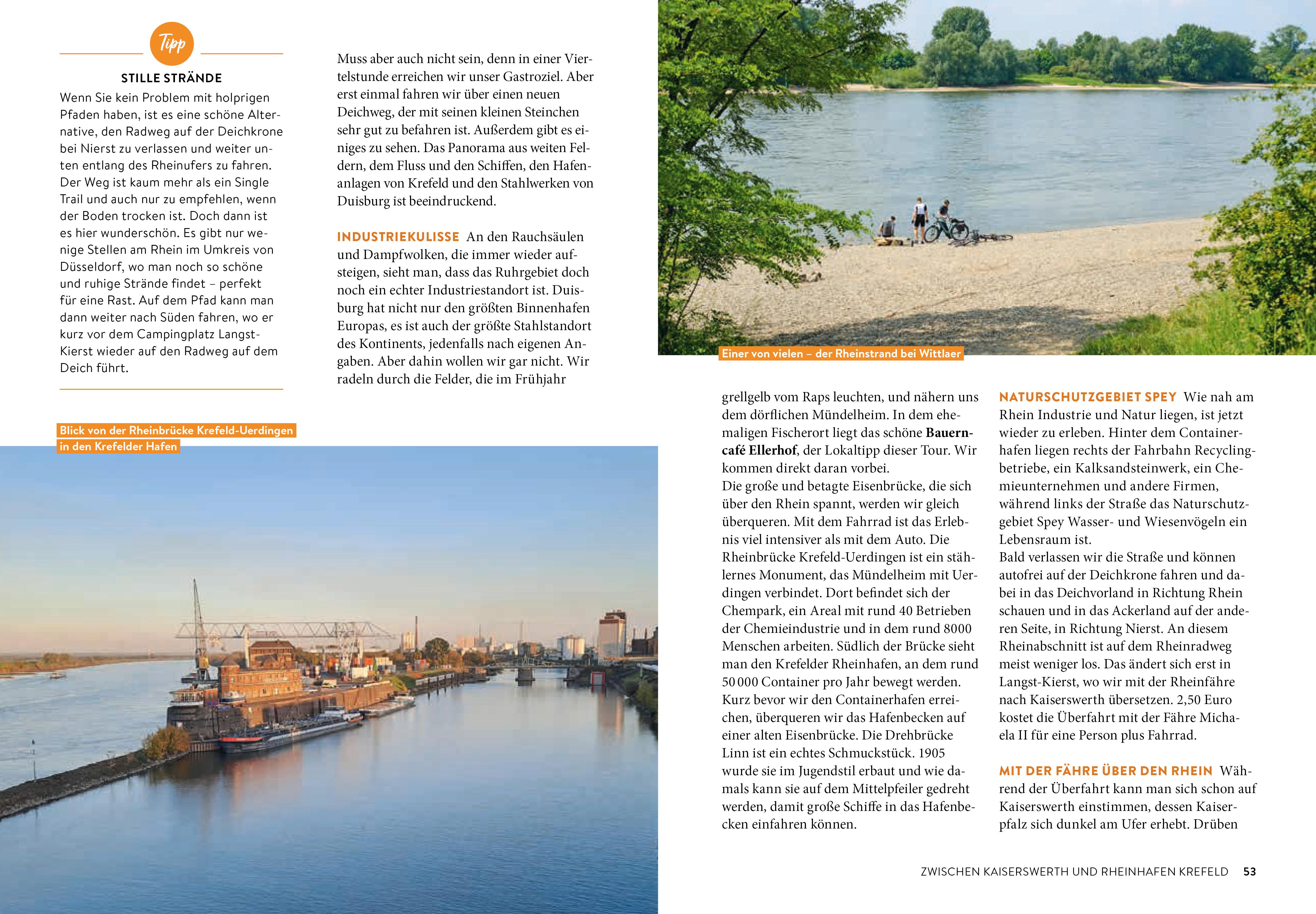 Beispielinhalt (Bild) Radel dich satt Düsseldorf & Umgebung