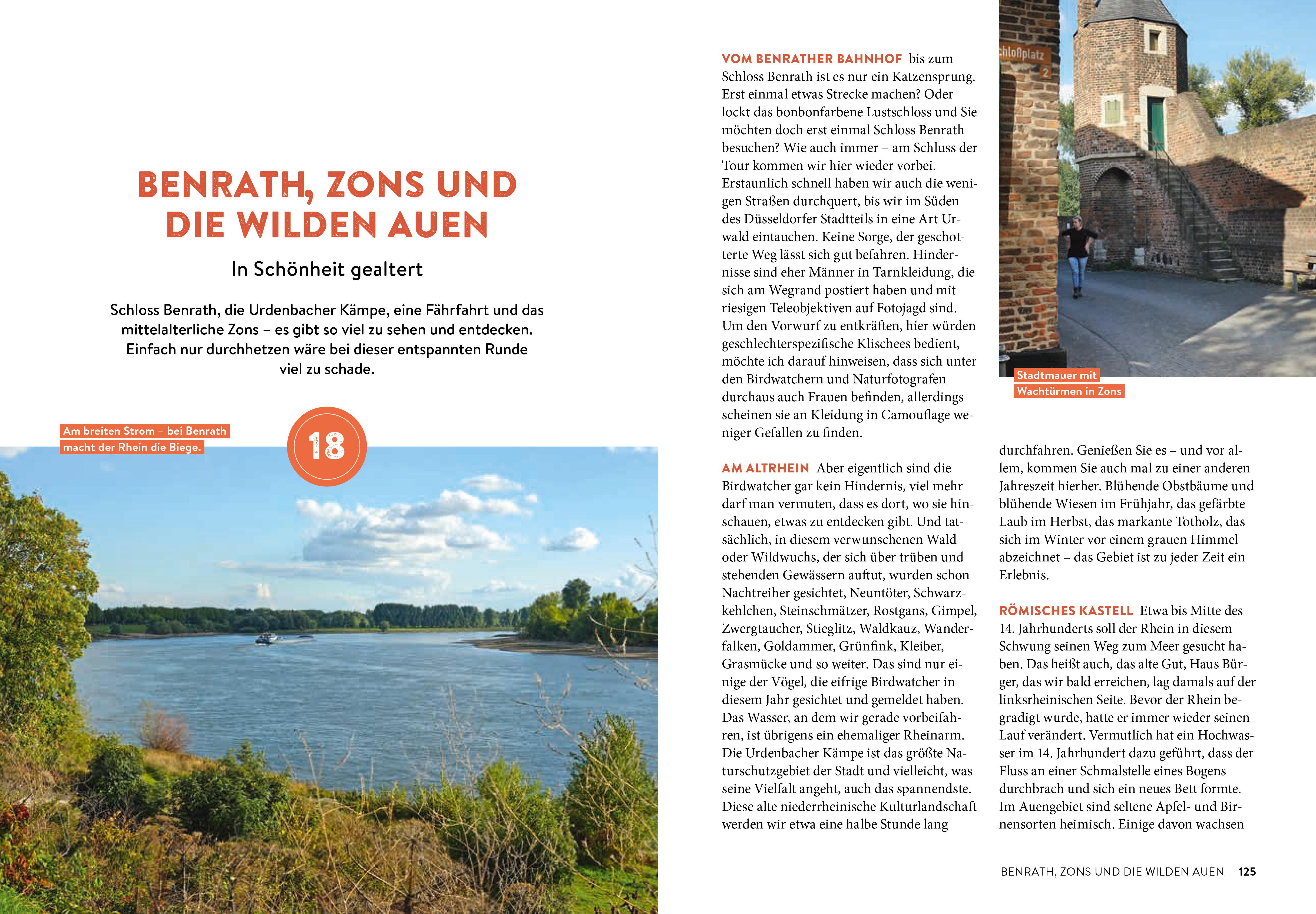 Beispielinhalt (Bild) Radel dich satt Düsseldorf & Umgebung