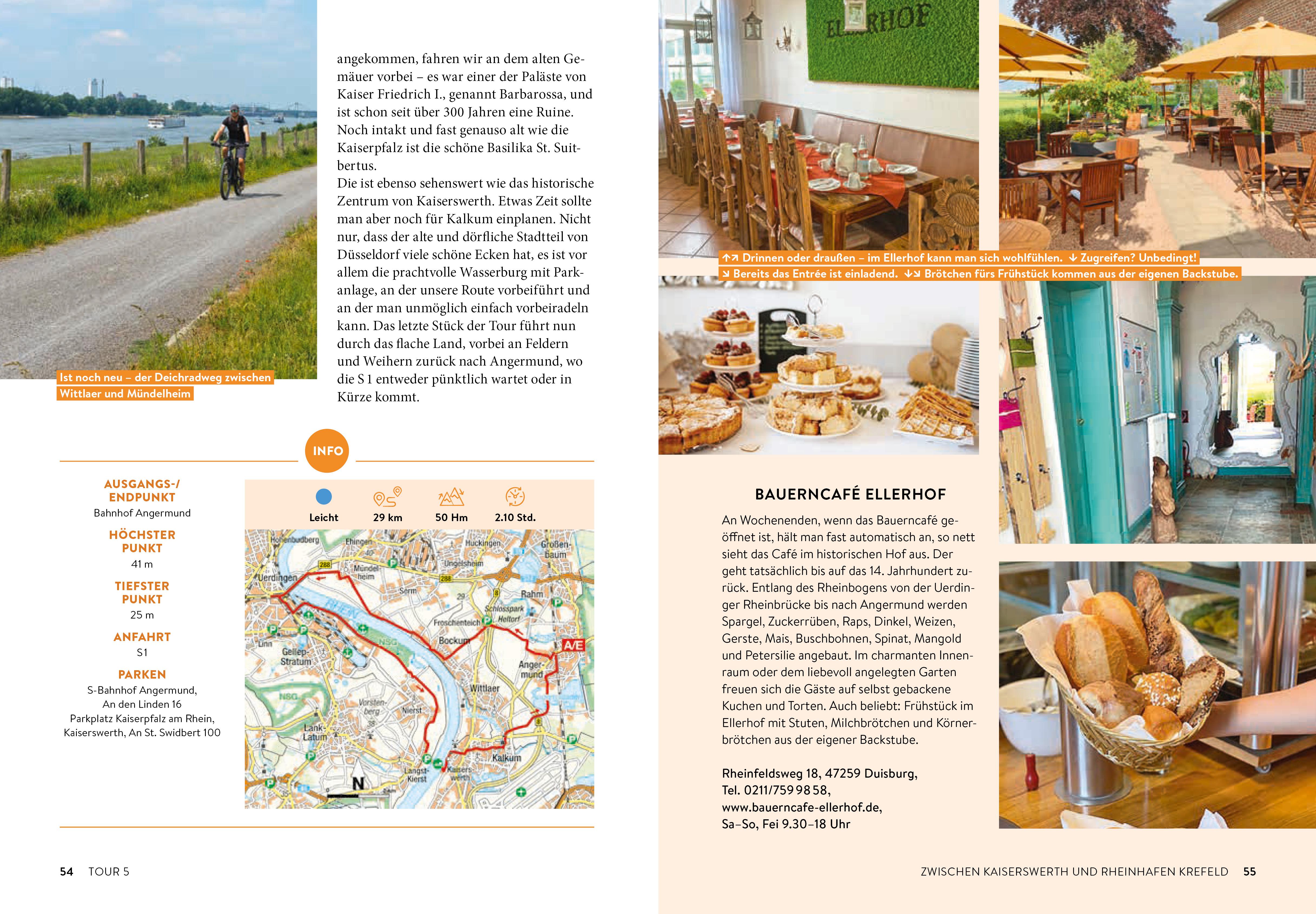 Beispielinhalt (Bild) Radel dich satt Düsseldorf & Umgebung