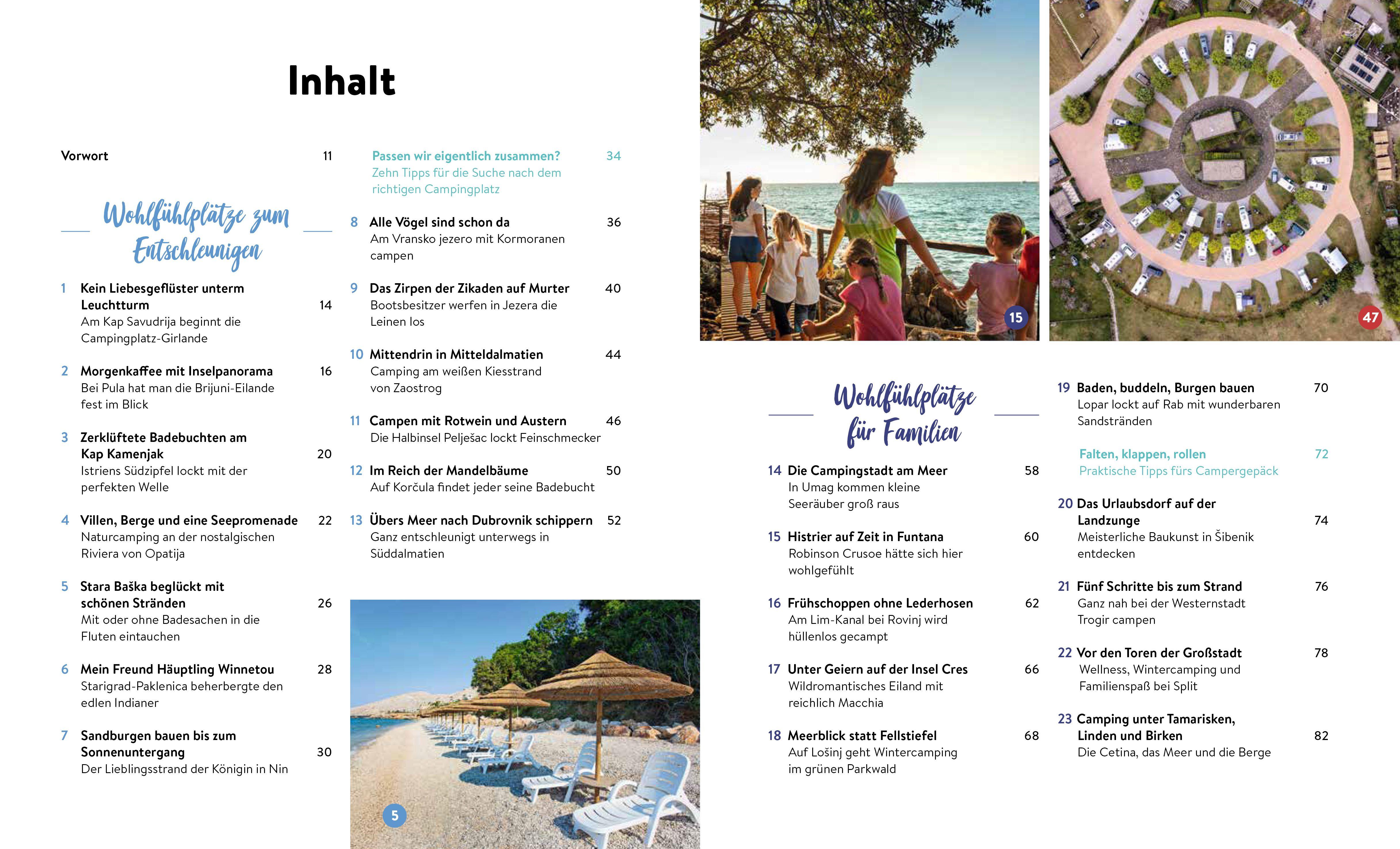 Beispielinhalt (Bild) Happy Camping Kroatien