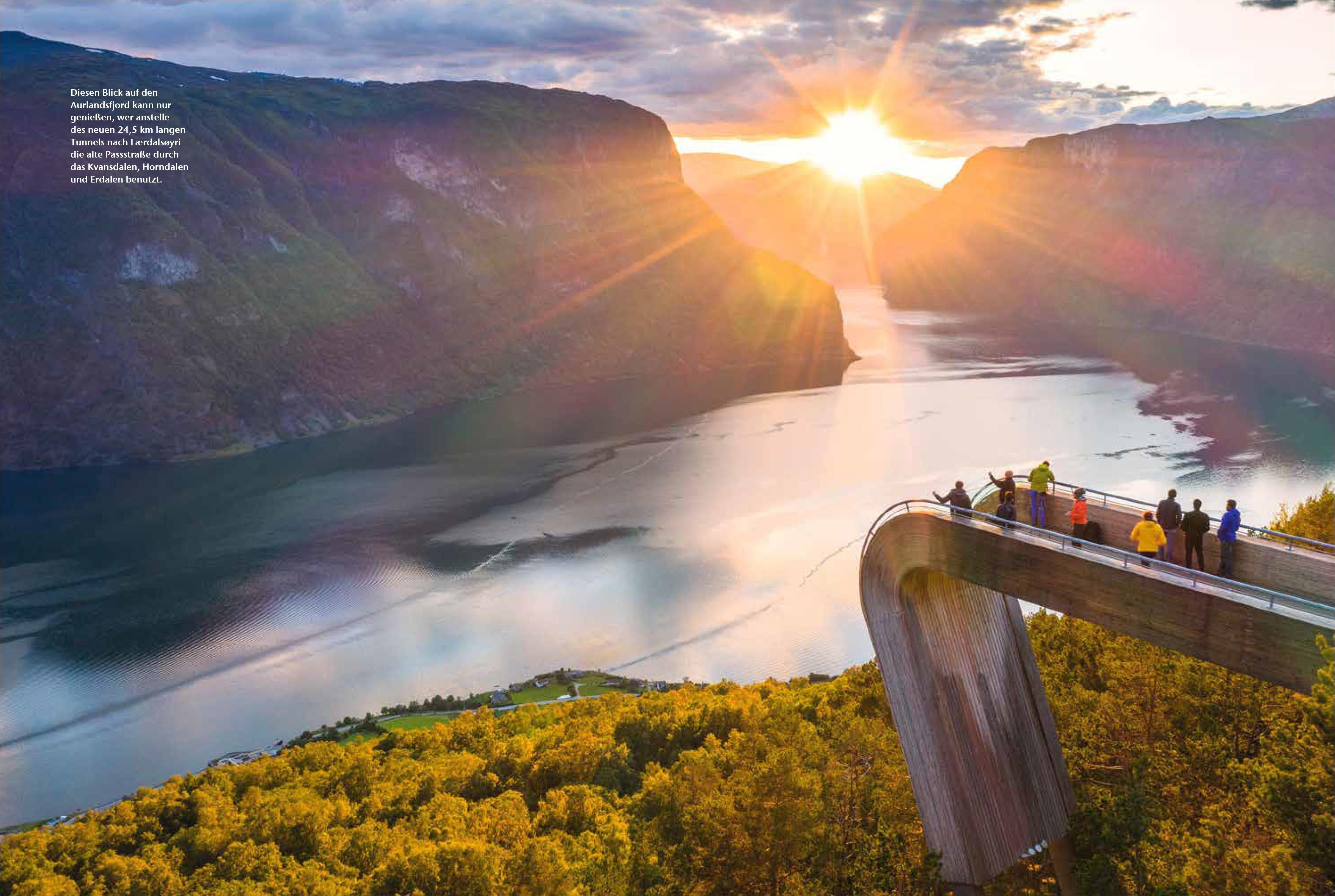 Beispielinhalt (Bild) Das Reisebuch Norwegen