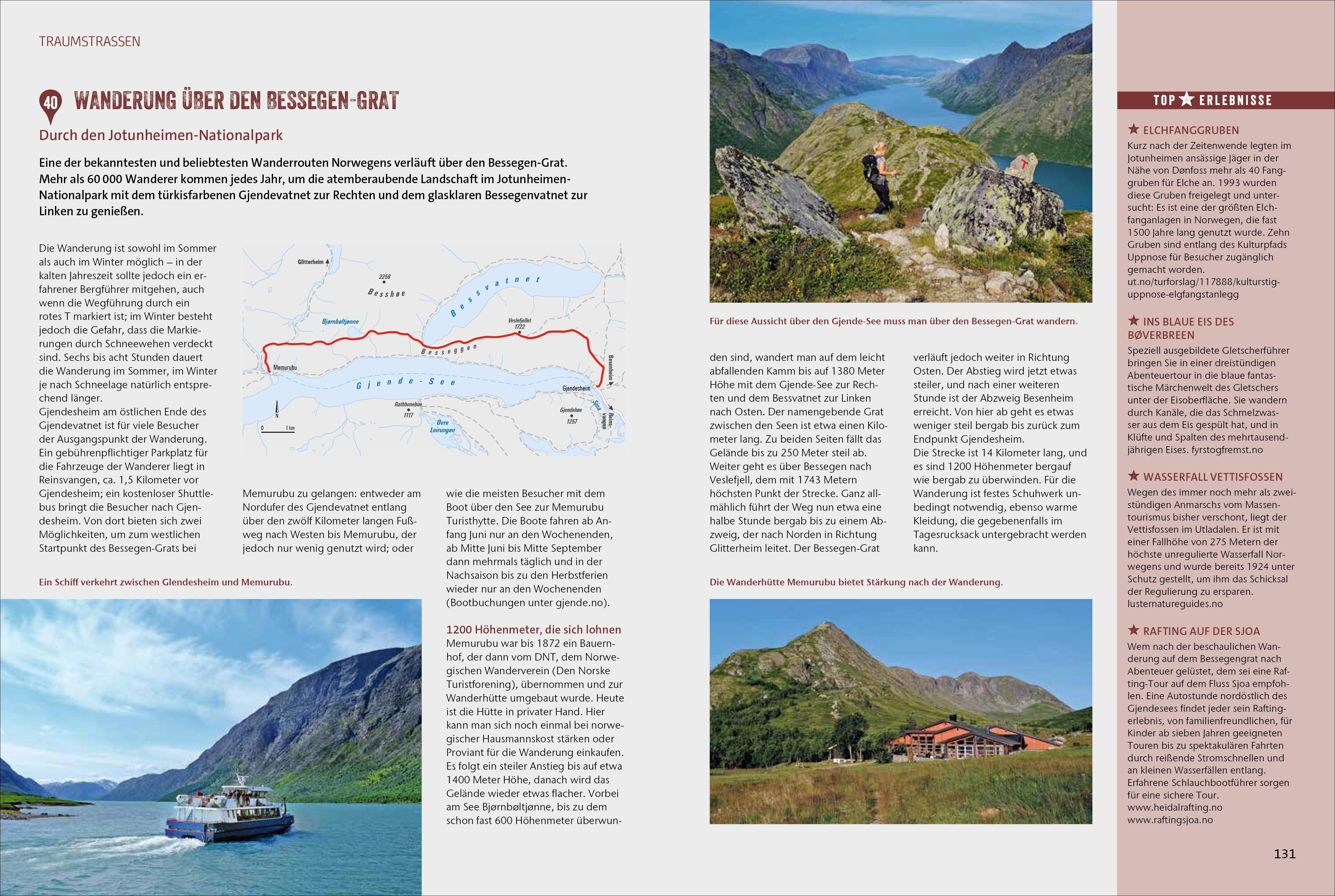Beispielinhalt (Bild) Das Reisebuch Norwegen