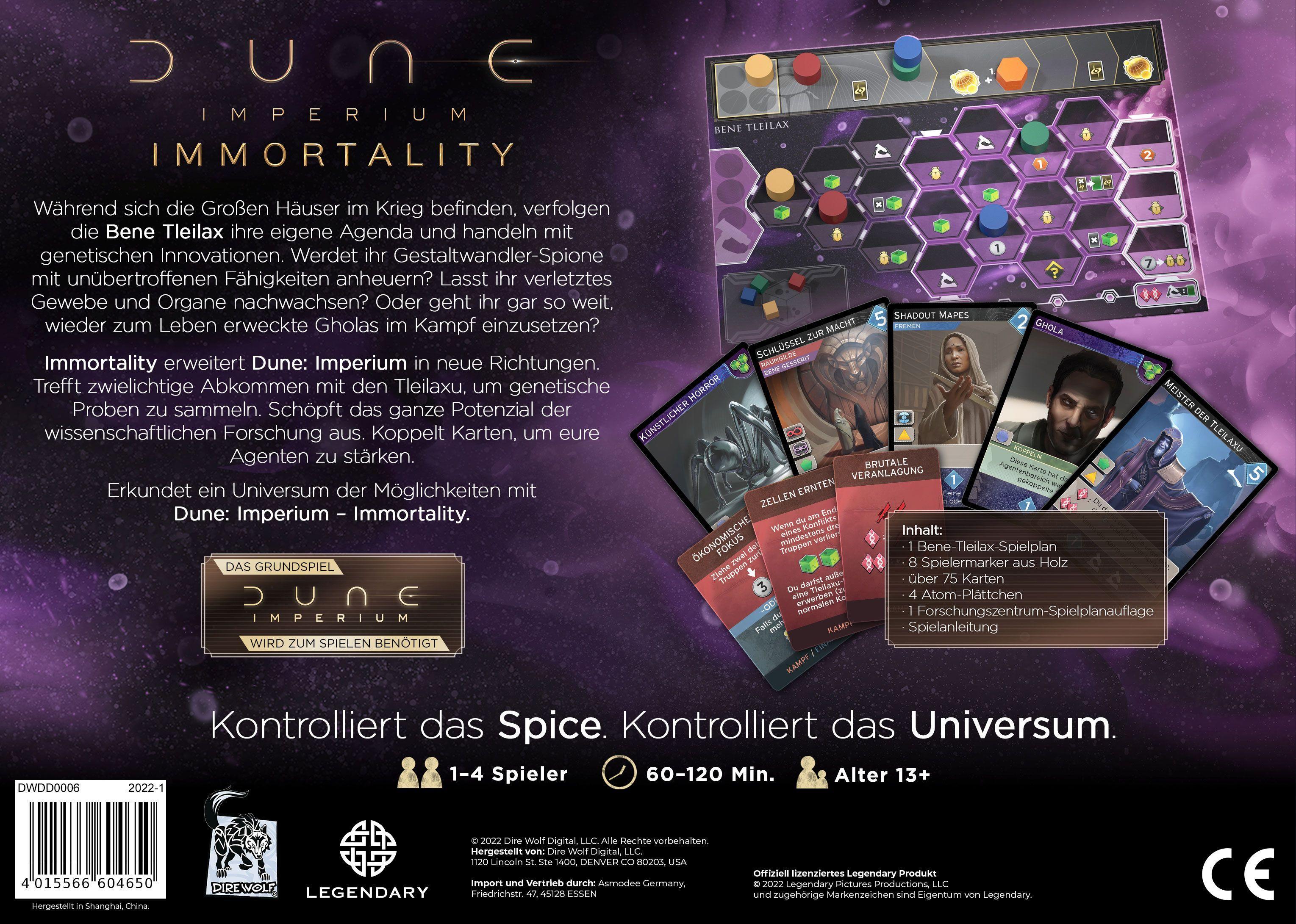 Beispielinhalt (Bild) Dune: Imperium - Immortality
