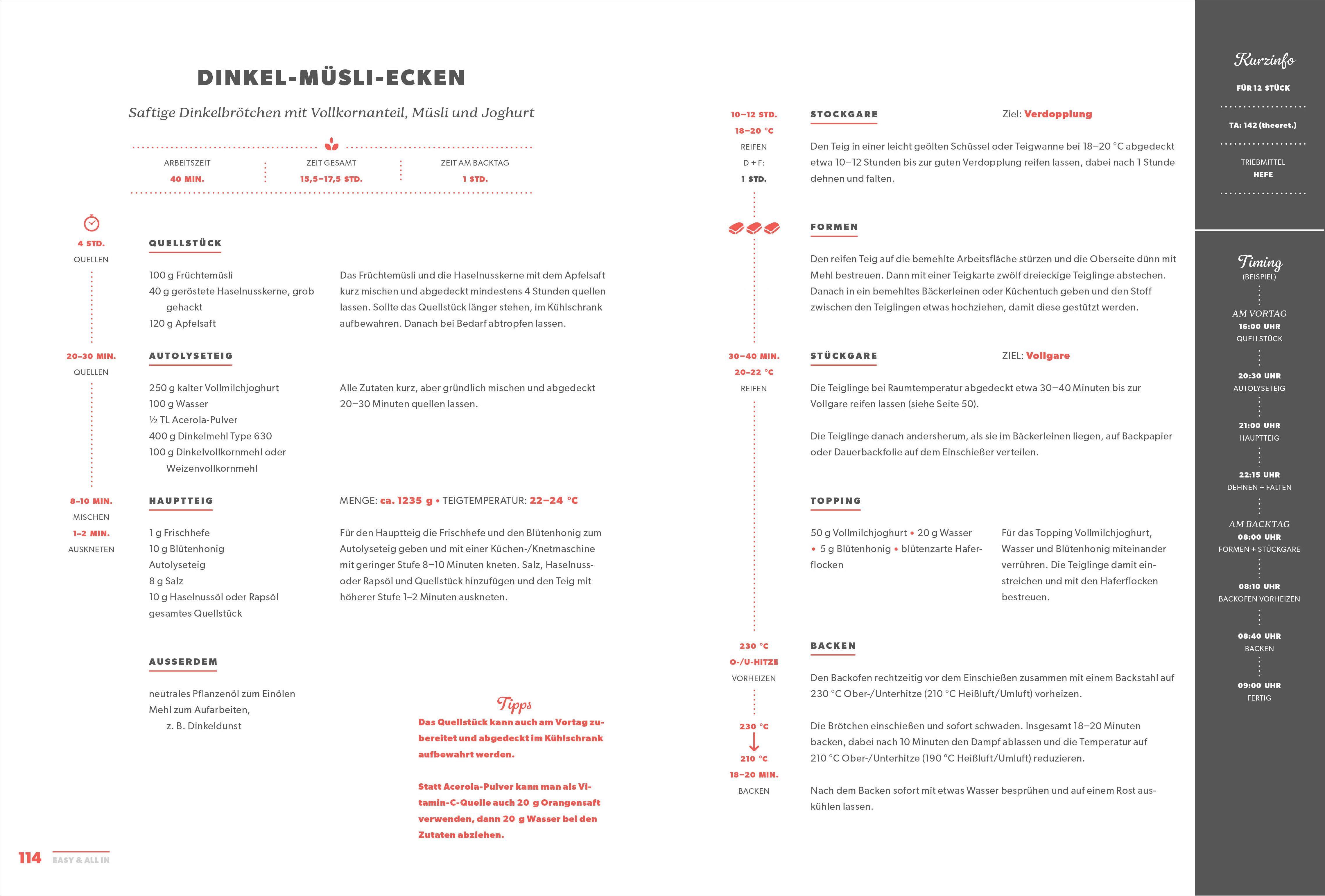 Beispielinhalt (Bild) Zeit für gute Brötchen