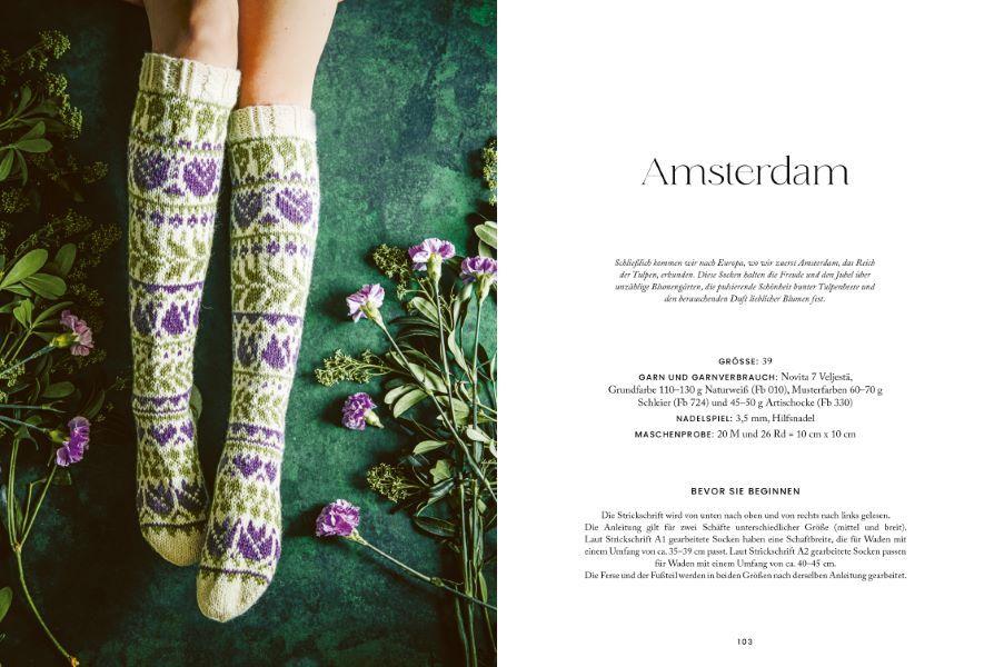 Beispielinhalt (Bild) Neue Scandi-Socken stricken