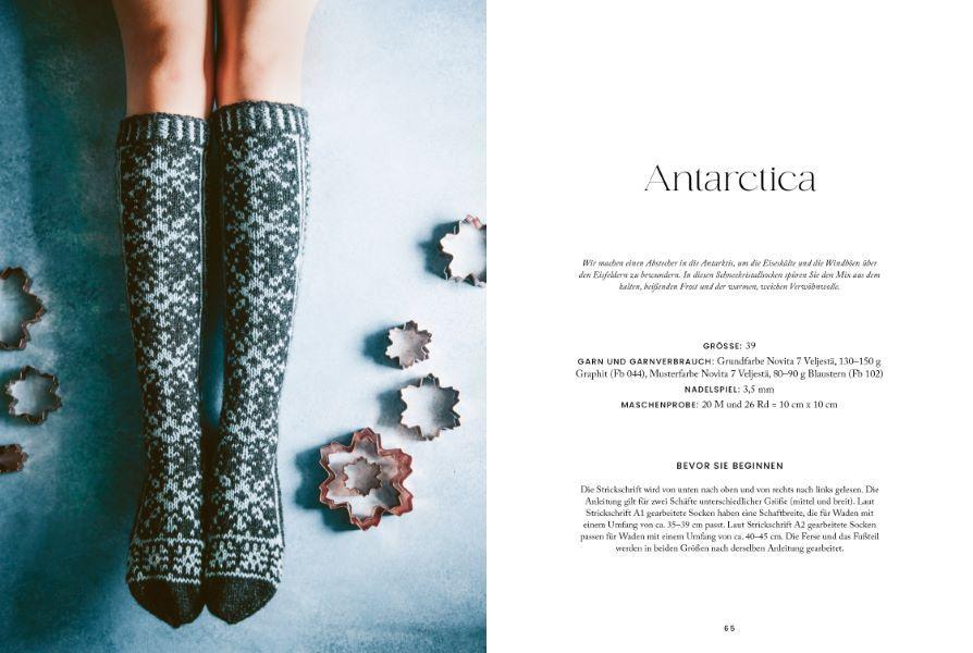 Beispielinhalt (Bild) Neue Scandi-Socken stricken