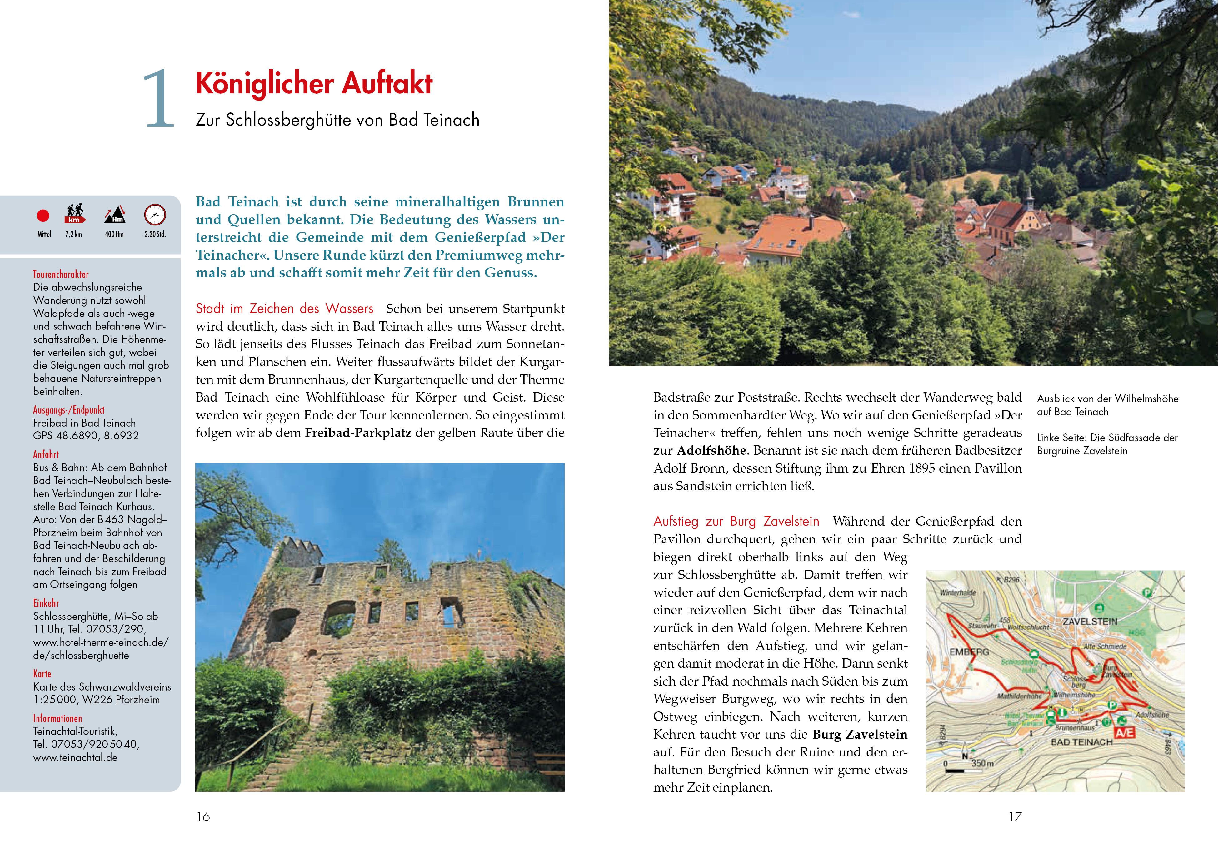 Beispielinhalt (Bild) Hütten-Geheimtipps Schwarzwald