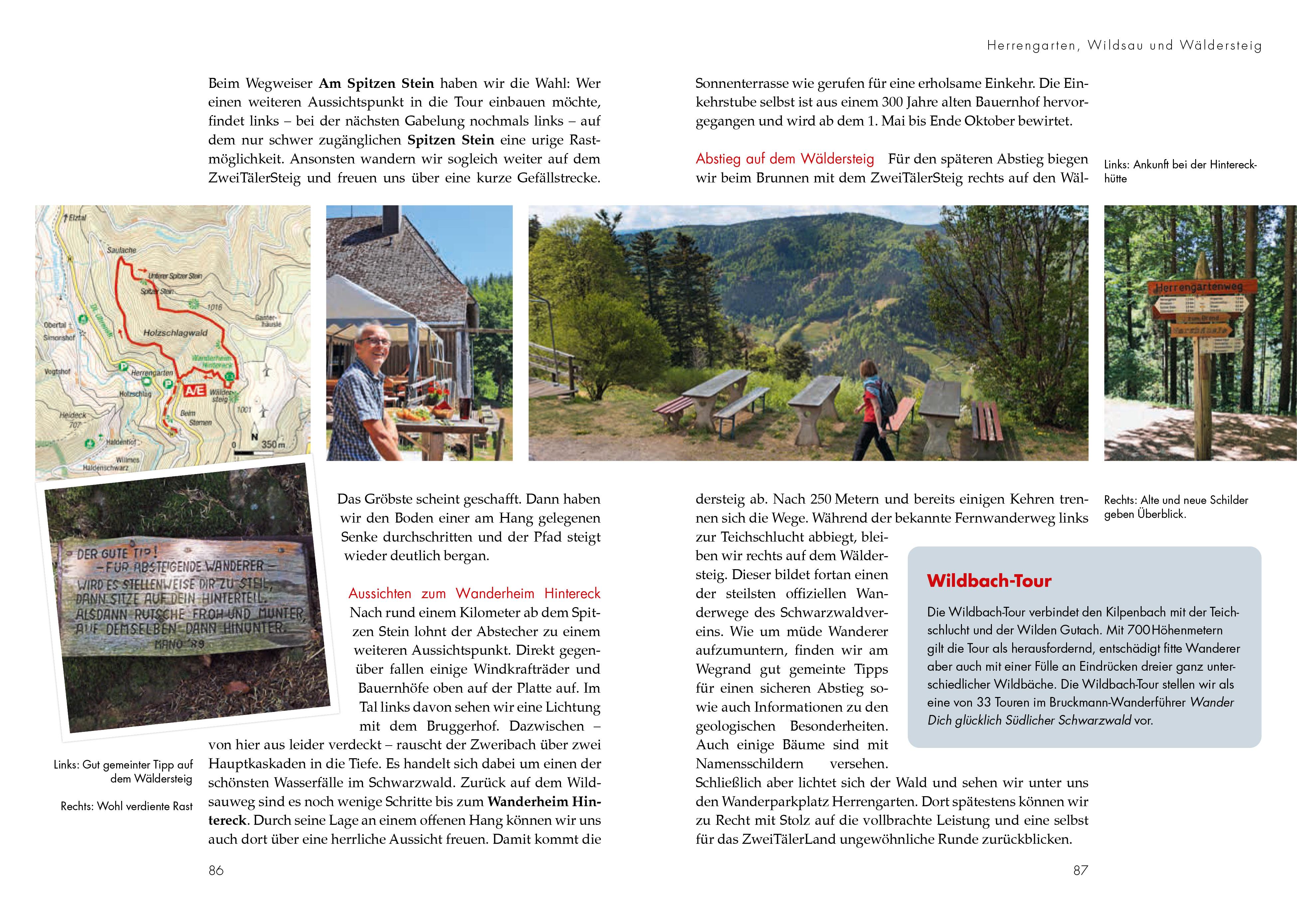 Beispielinhalt (Bild) Hütten-Geheimtipps Schwarzwald