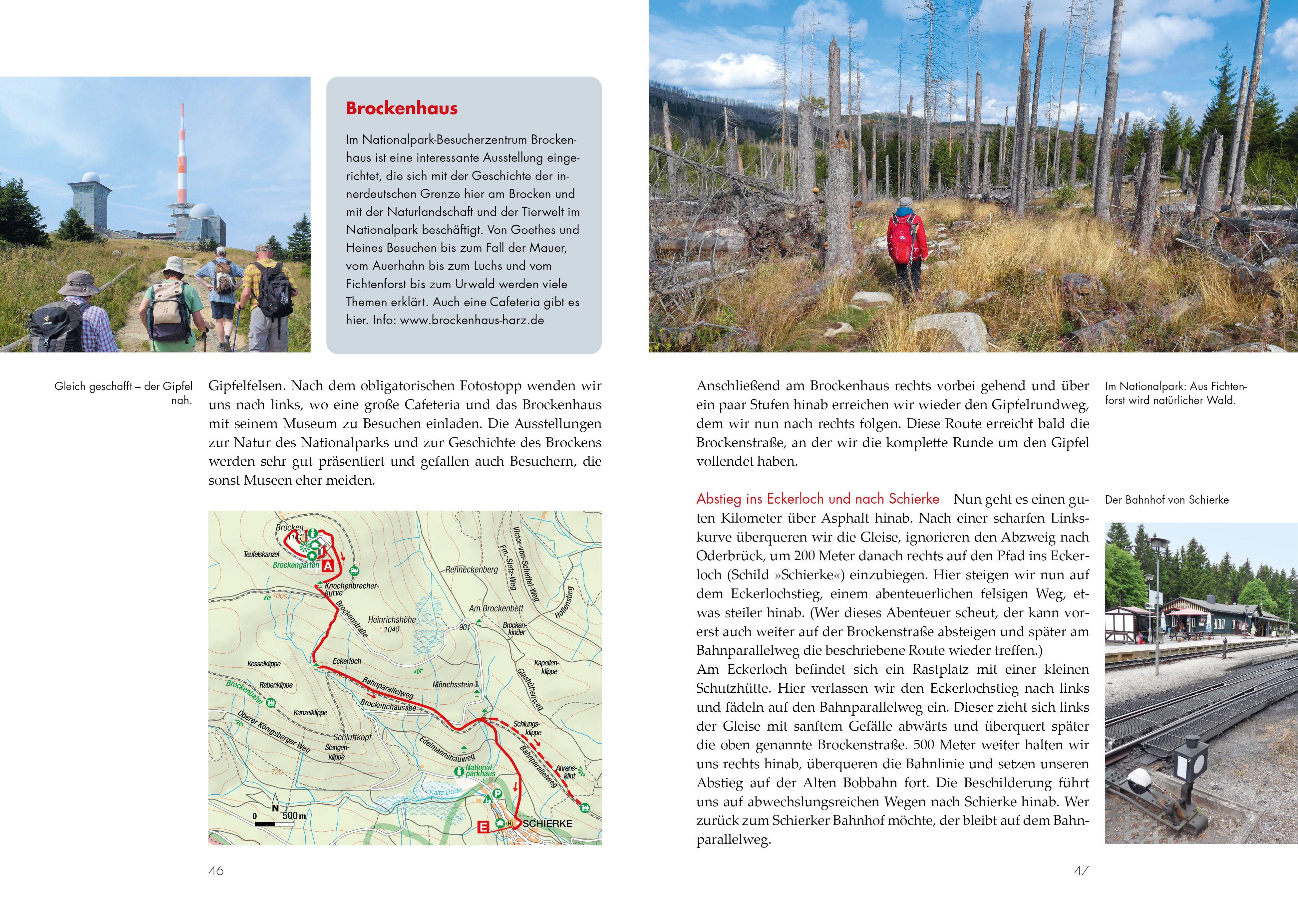 Beispielinhalt (Bild) Der Harz für Wandermuffel