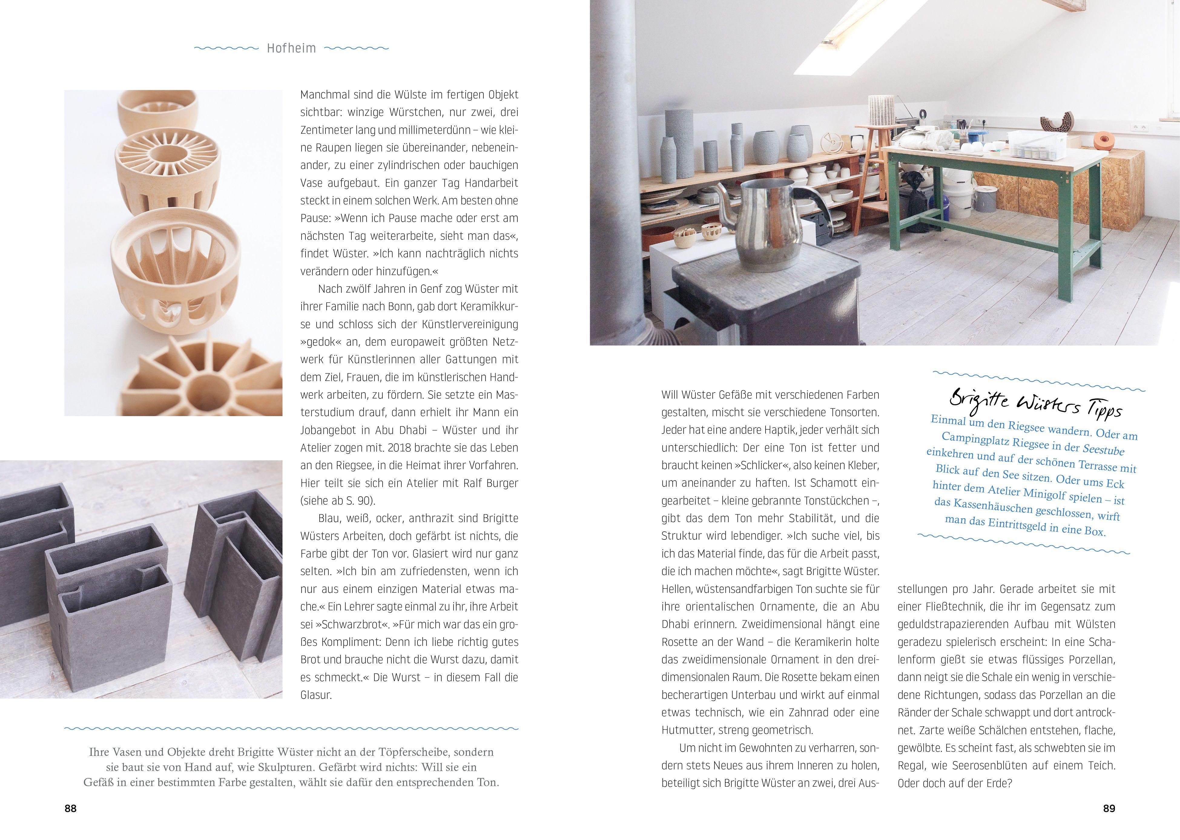 Beispielinhalt (Bild) Cafés und Ateliers im Blauen Land