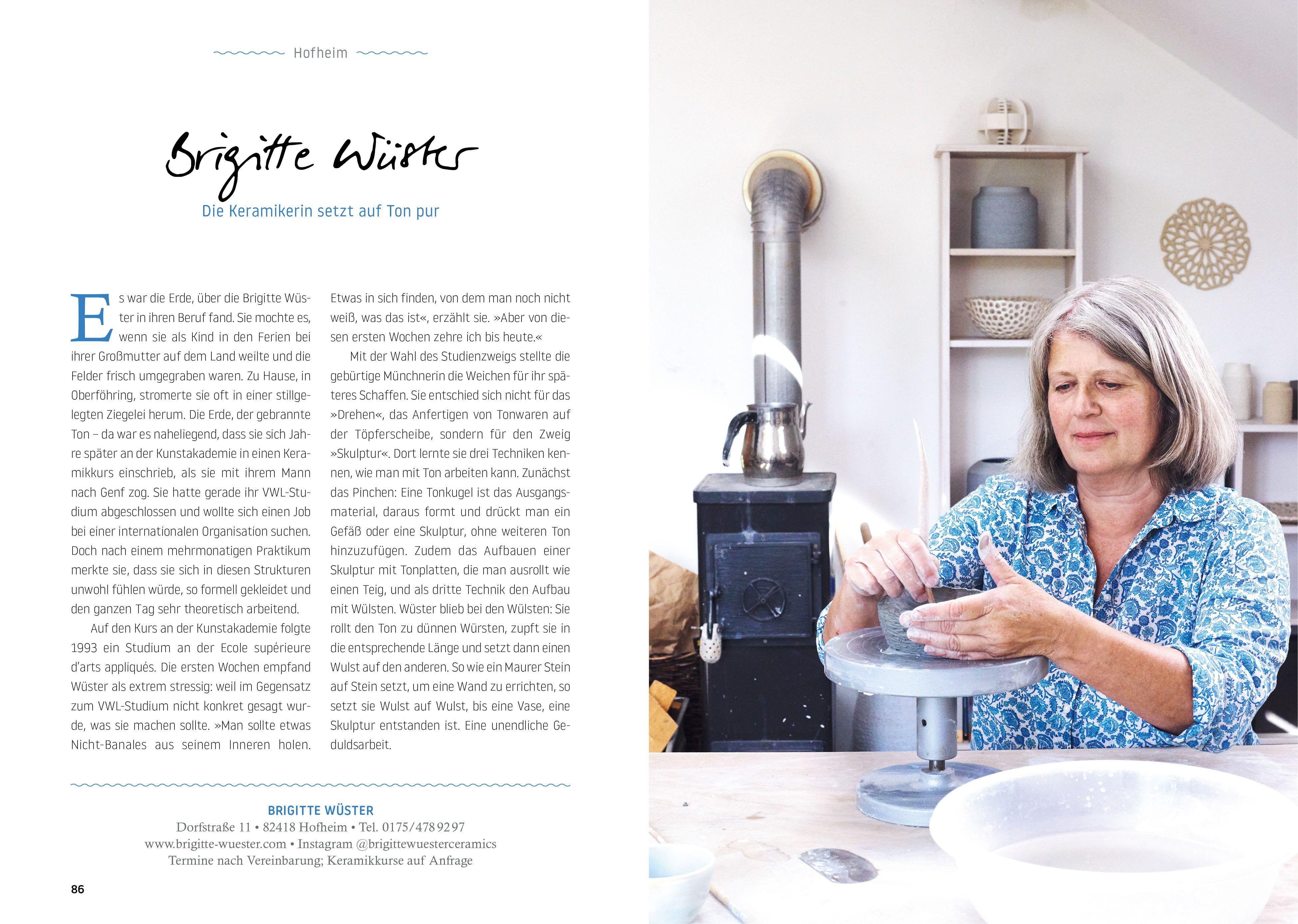 Beispielinhalt (Bild) Cafés und Ateliers im Blauen Land