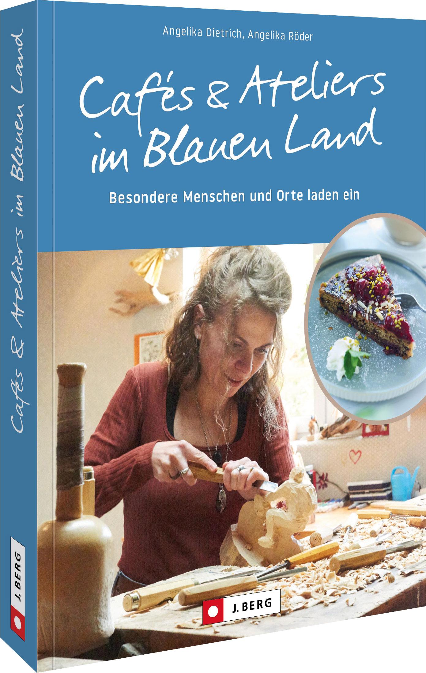 Vorderes Coverbild Cafés und Ateliers im Blauen Land