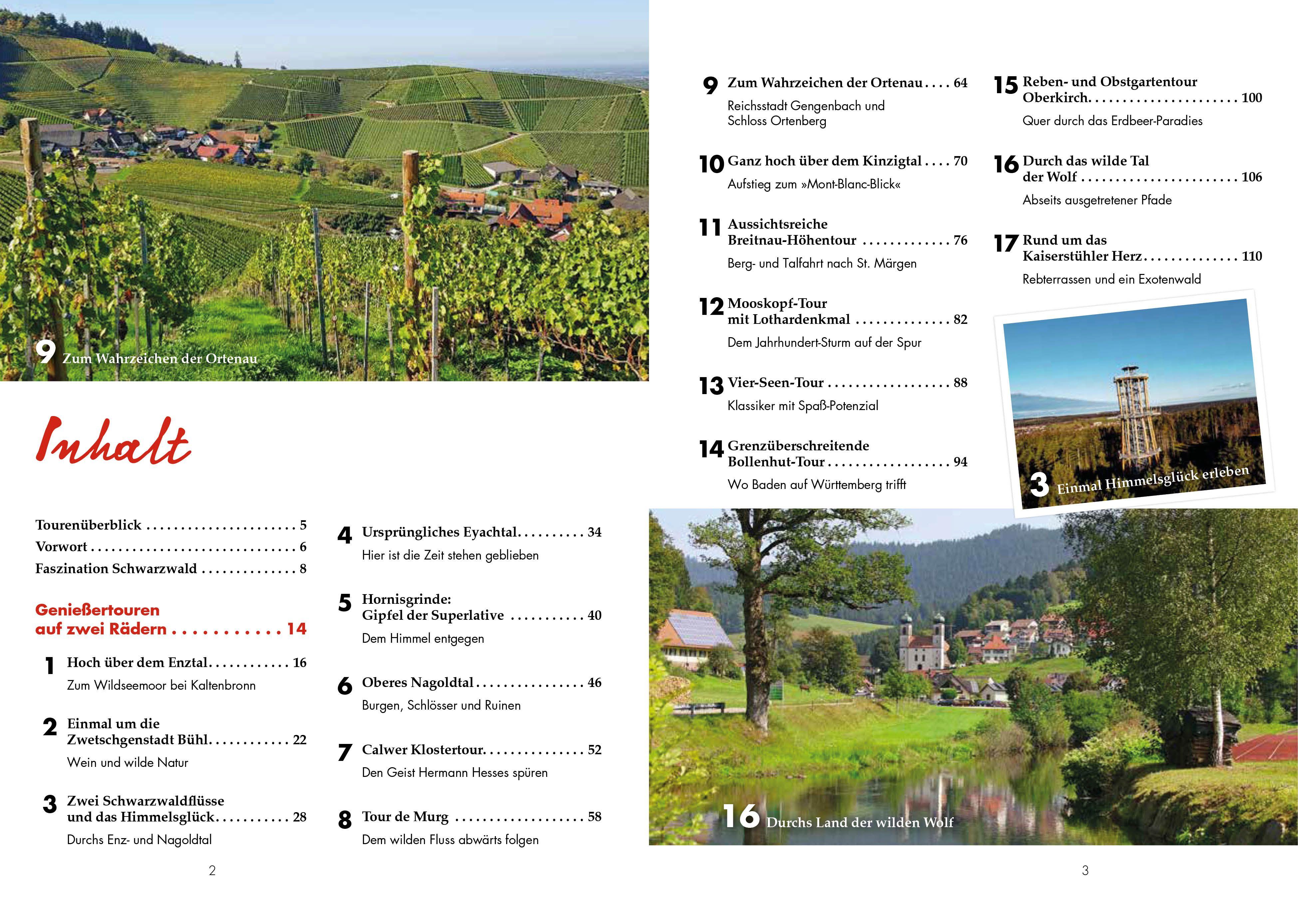 Beispielinhalt (Bild) Erlebnis-Radtouren im Schwarzwald
