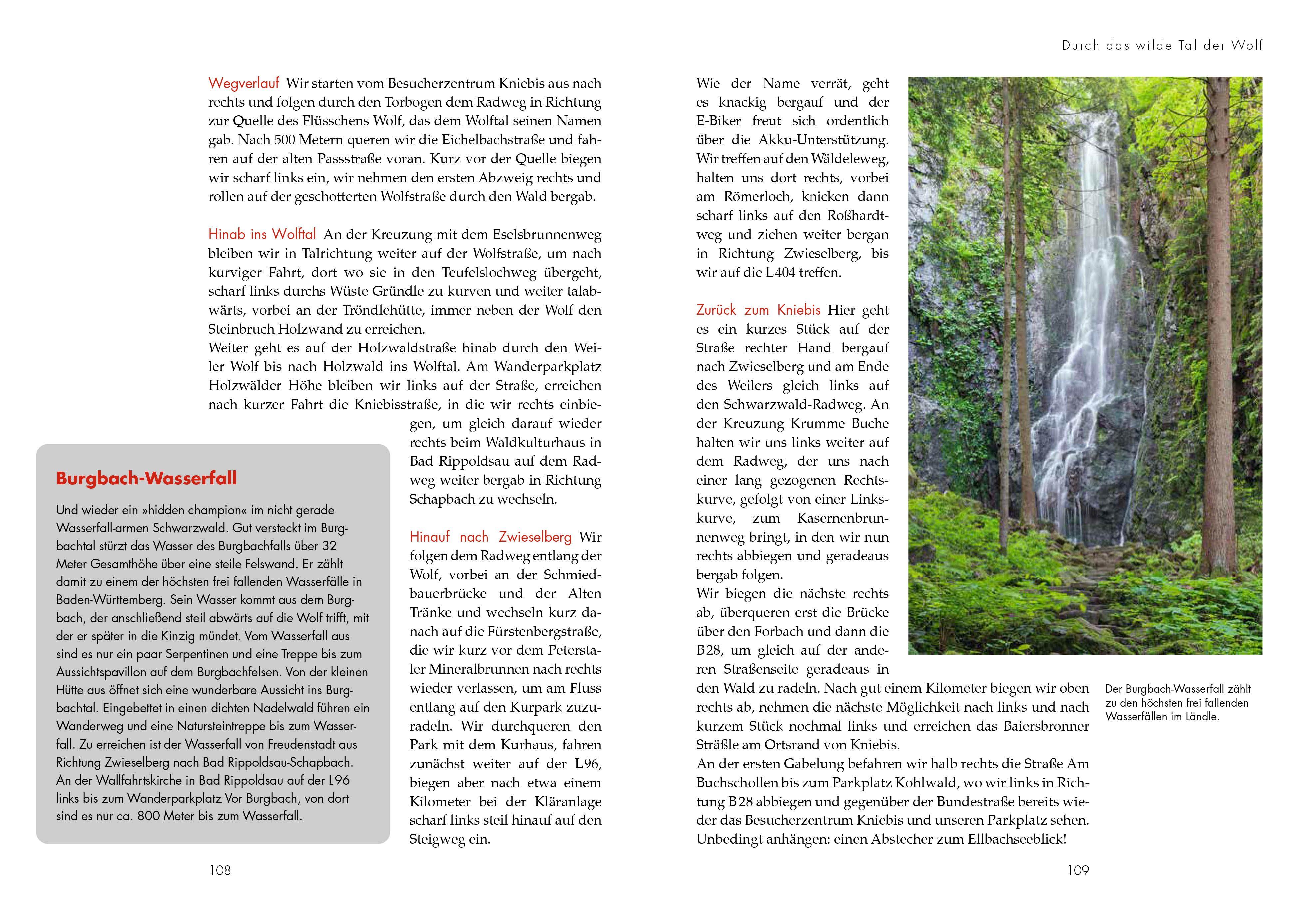 Beispielinhalt (Bild) Erlebnis-Radtouren im Schwarzwald