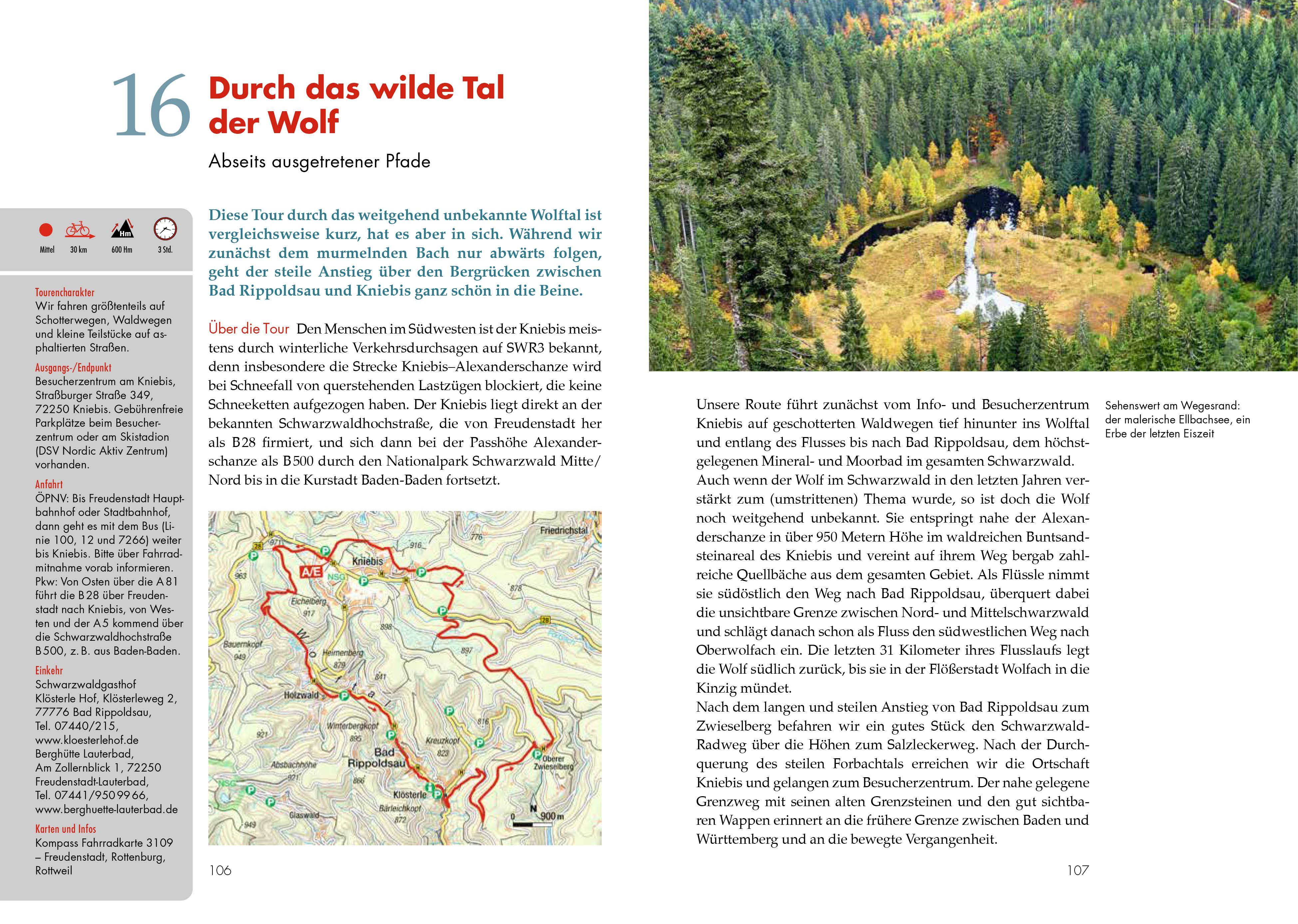 Beispielinhalt (Bild) Erlebnis-Radtouren im Schwarzwald