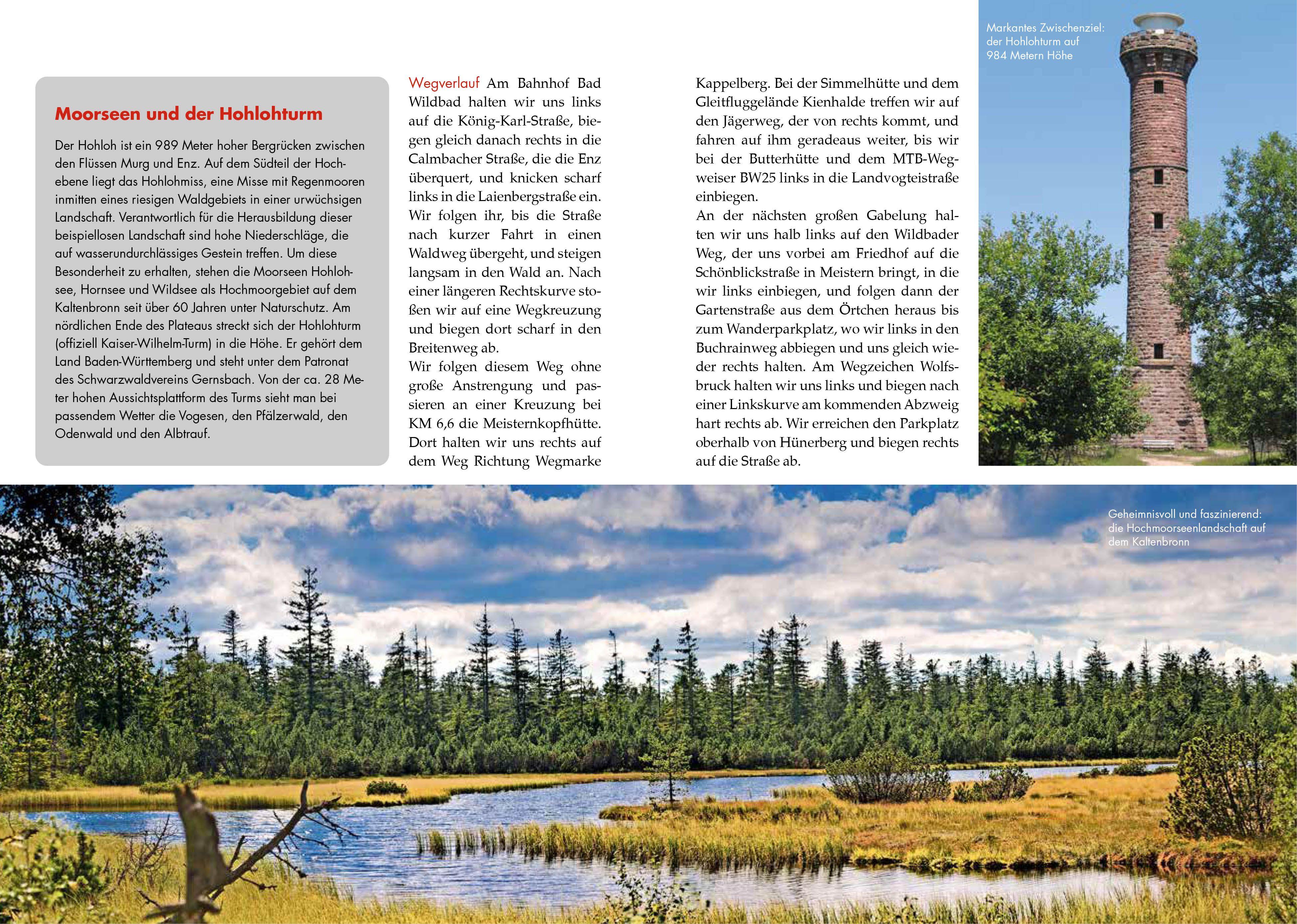 Beispielinhalt (Bild) Erlebnis-Radtouren im Schwarzwald
