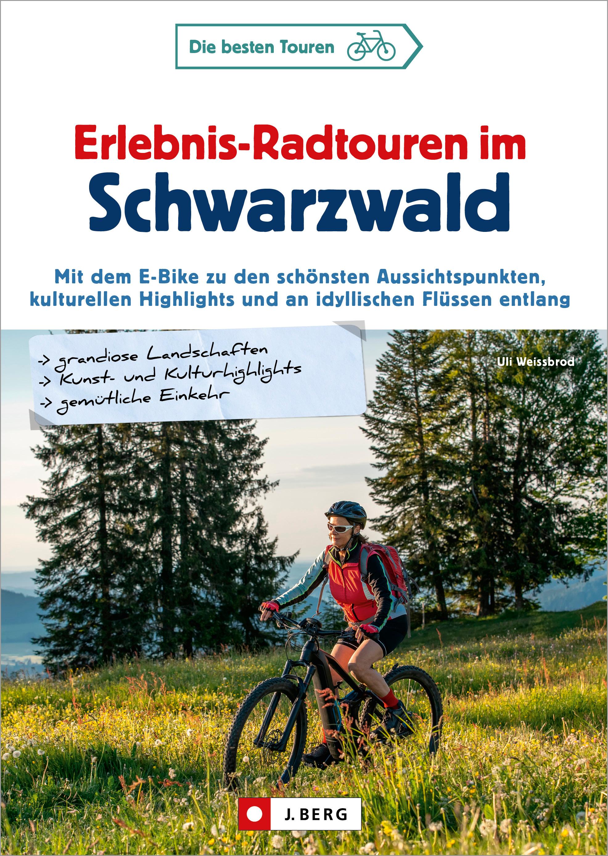 Vorderes Coverbild Erlebnis-Radtouren im Schwarzwald