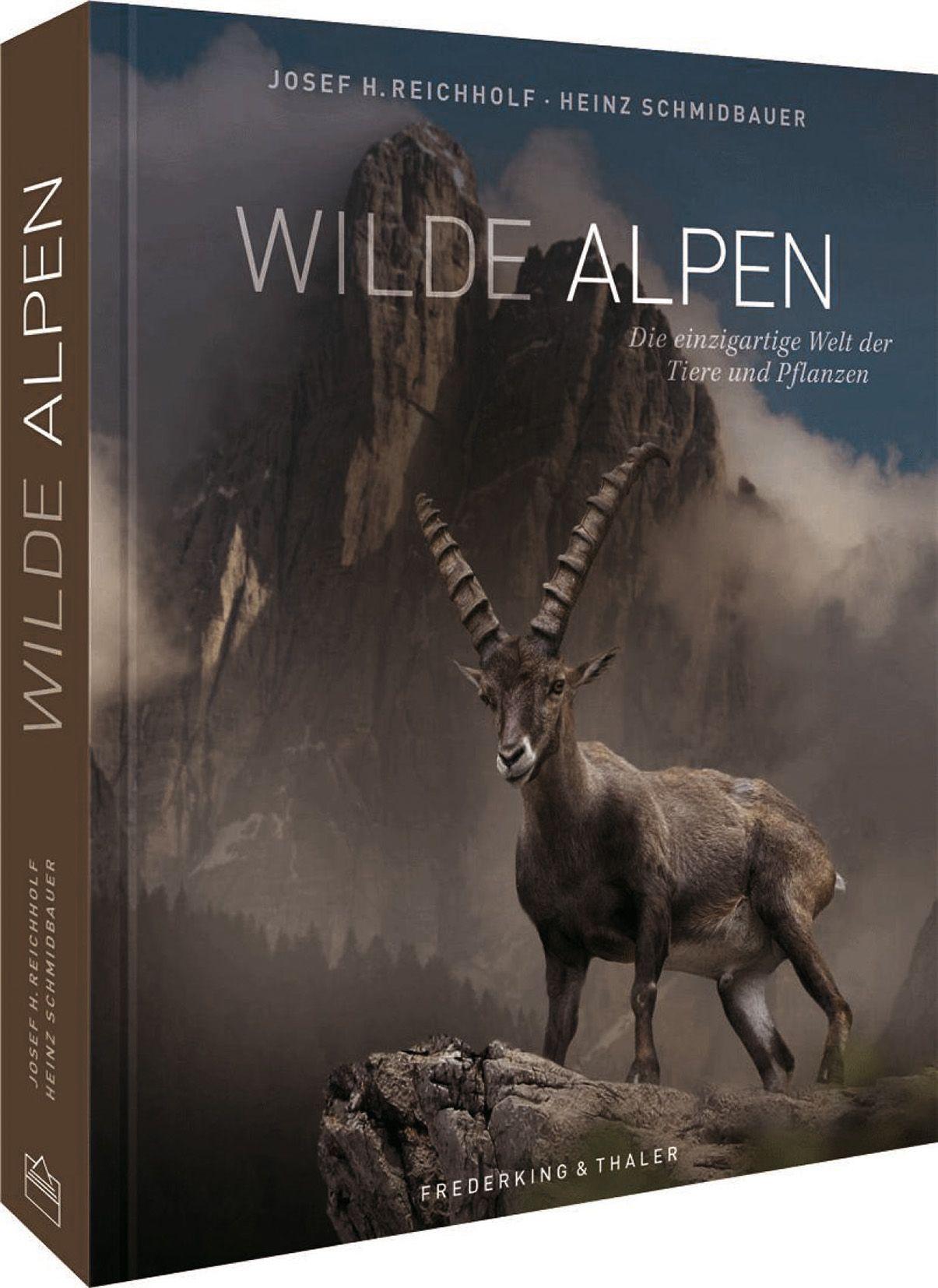 Vorderes Coverbild Bildband - Wilde Alpen