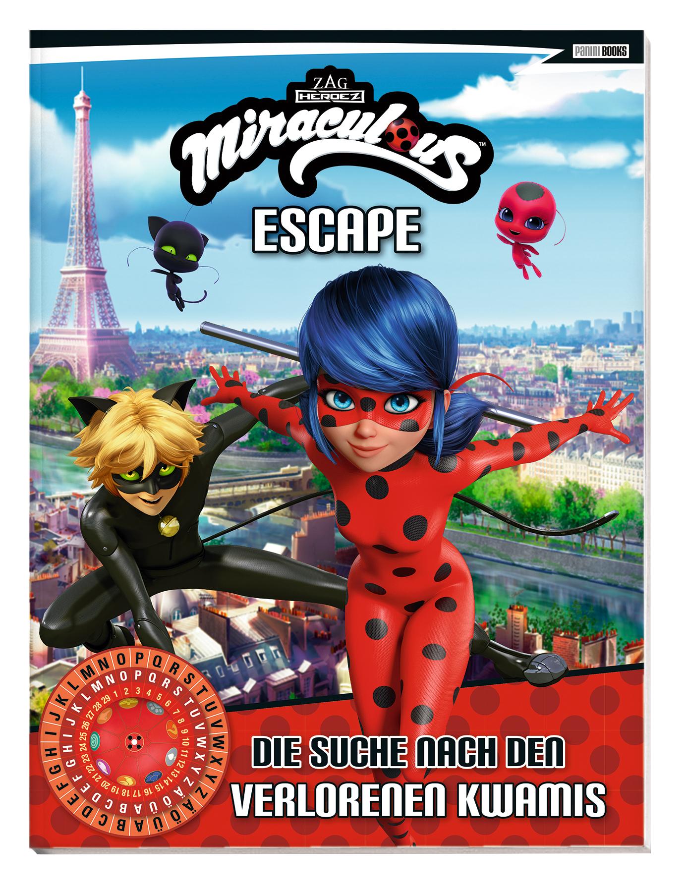 Vorderes Coverbild Miraculous: ESCAPE - Die Suche nach den verlorenen Kwamis