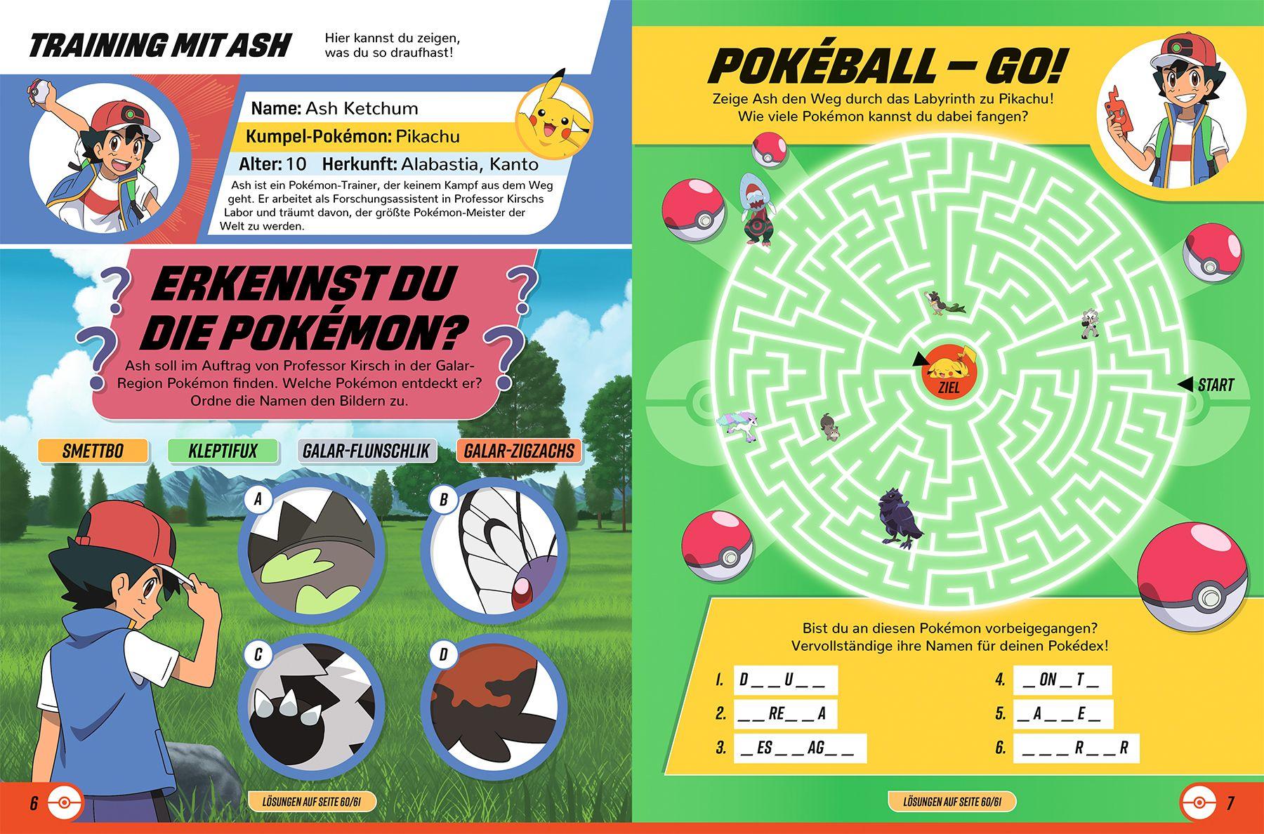 Beispielinhalt (Bild) Pokémon: Pokémon-Power - Geschichten, Rätsel, Spiele und mehr!