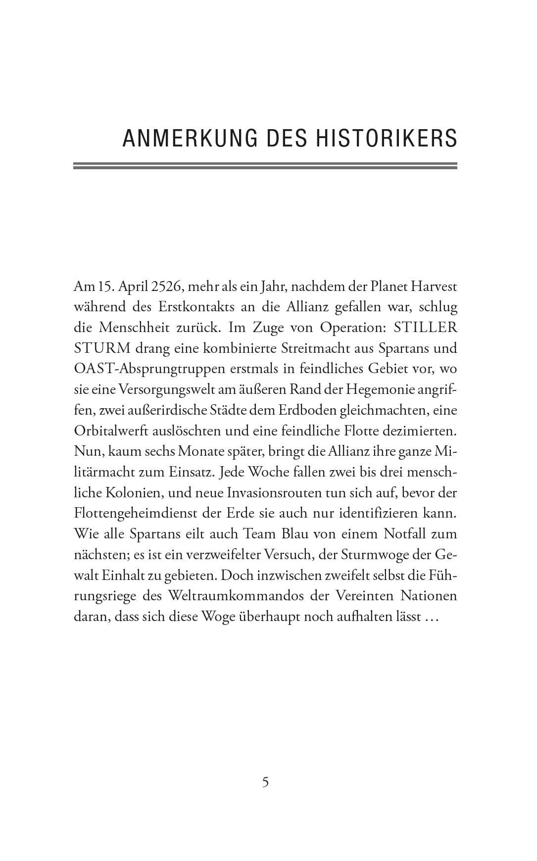 Beispielinhalt (Bild) Halo: Oblivion - Ein Master-Chief-Roman