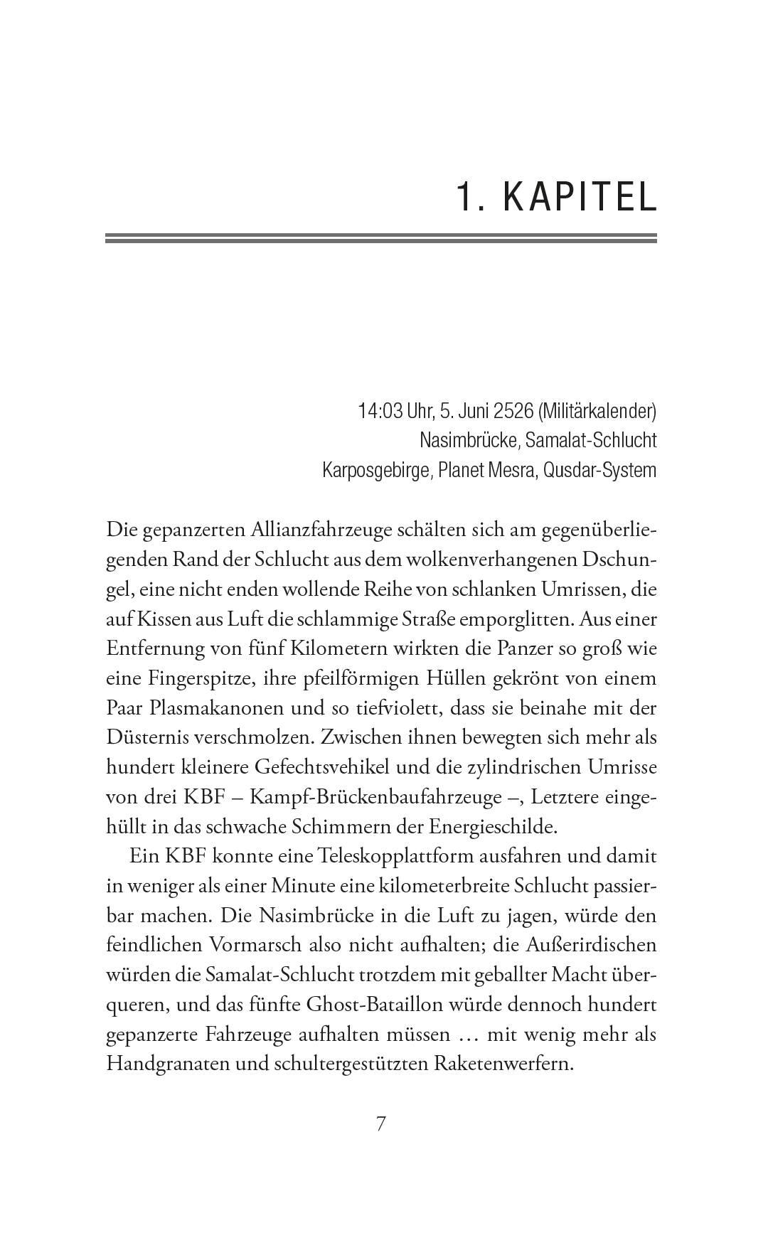 Beispielinhalt (Bild) Halo: Oblivion - Ein Master-Chief-Roman