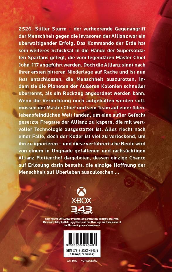 Rückseitencover Halo: Oblivion - Ein Master-Chief-Roman