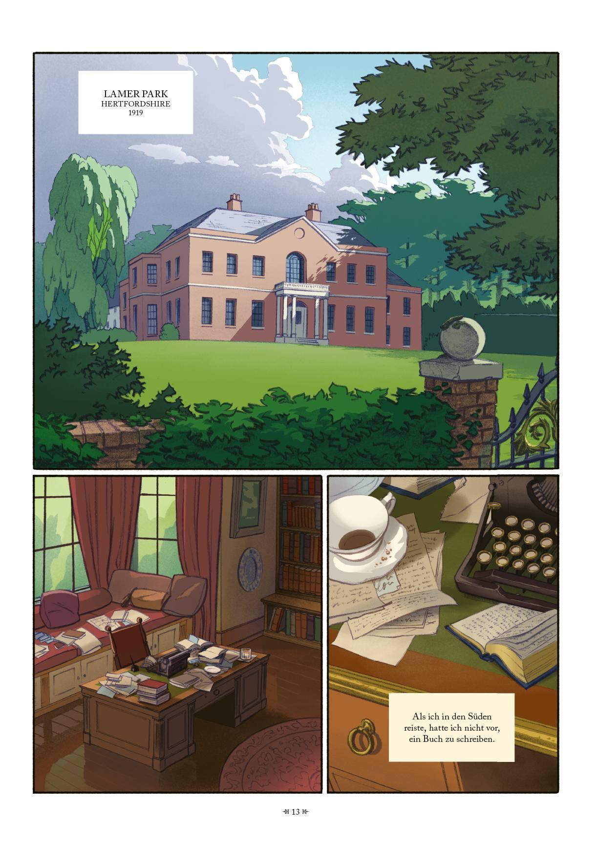 Beispielinhalt (Bild) Die schlimmste Reise der Welt - Die Graphic Novel