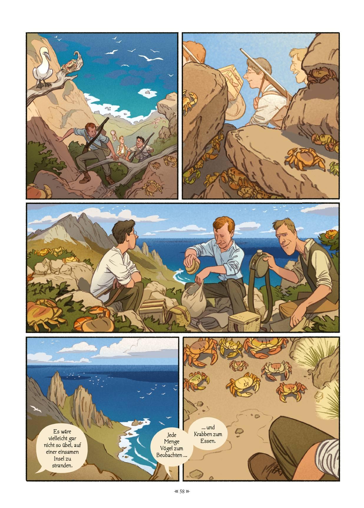 Beispielinhalt (Bild) Die schlimmste Reise der Welt - Die Graphic Novel