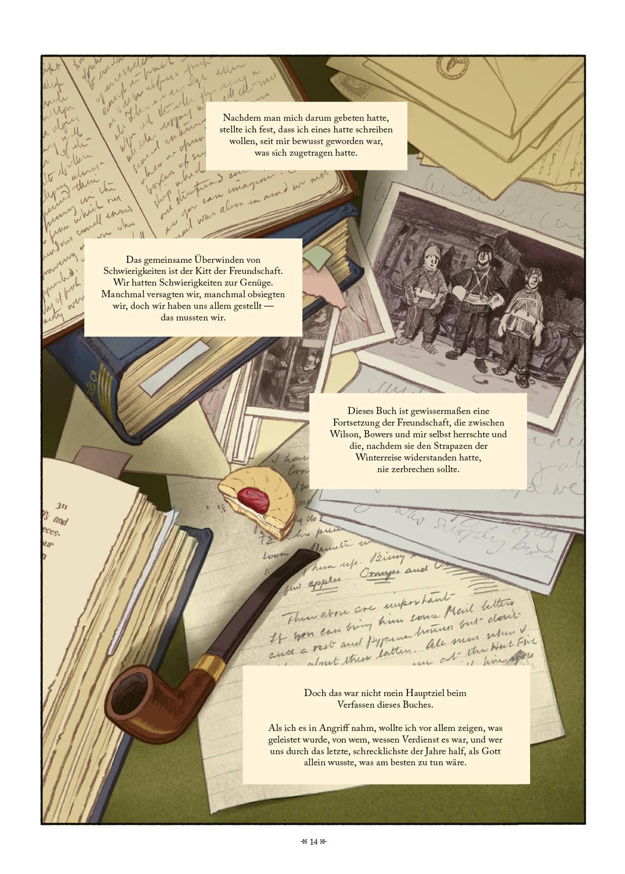 Beispielinhalt (Bild) Die schlimmste Reise der Welt - Die Graphic Novel