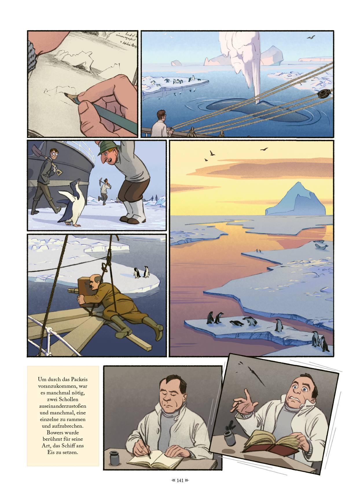 Beispielinhalt (Bild) Die schlimmste Reise der Welt - Die Graphic Novel