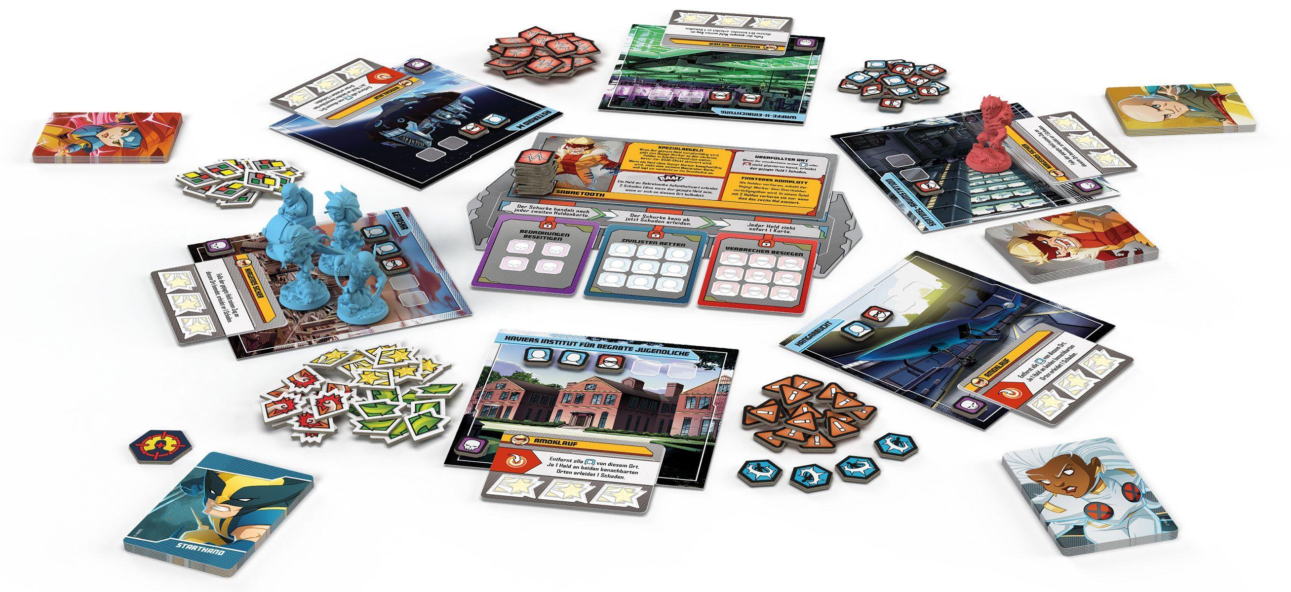 Beispielinhalt (Bild) Marvel United: X-Men